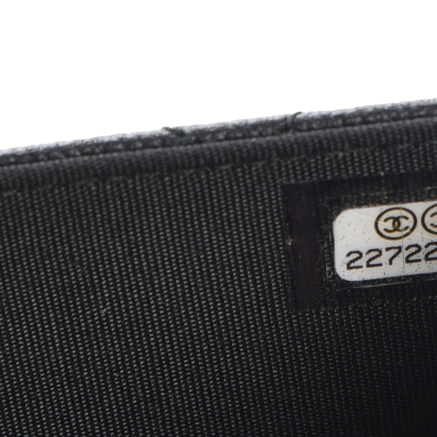 Chanel Caviar Quilted Boy Wallet On Chain WOC Black 8 of 9