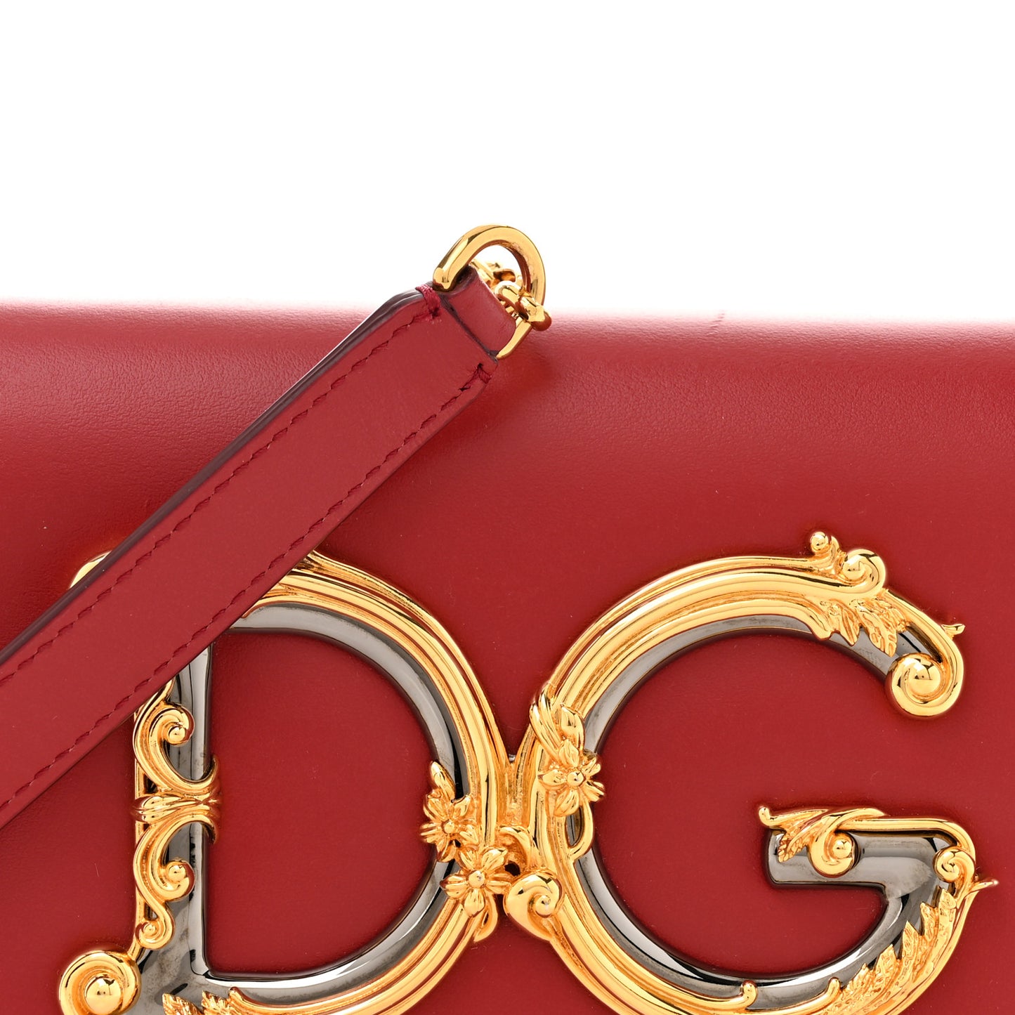 Nappa Mini DG Girls Shoulder Bag Red