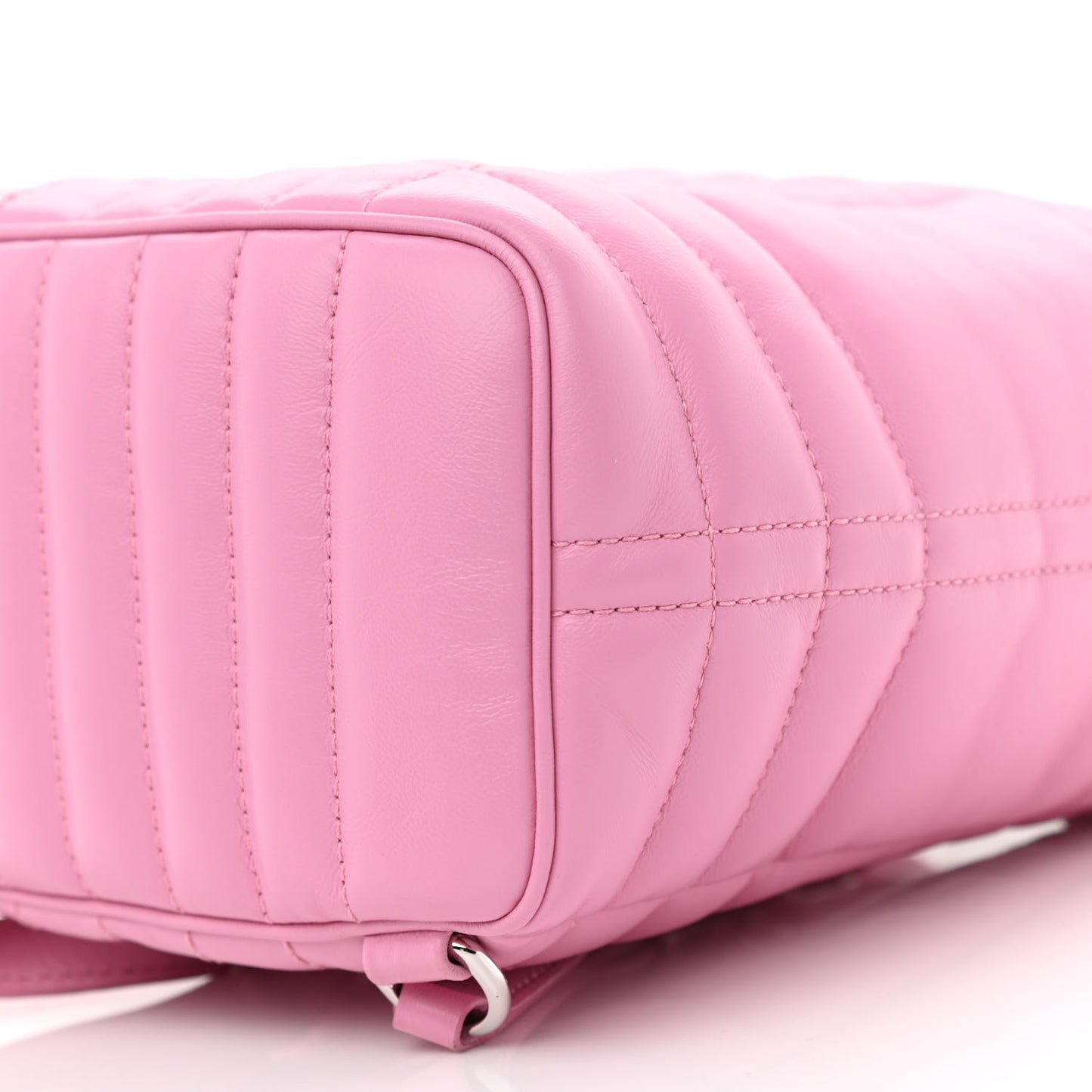 Lambskin Quilted Mini Lola Backpack Primrose Pink