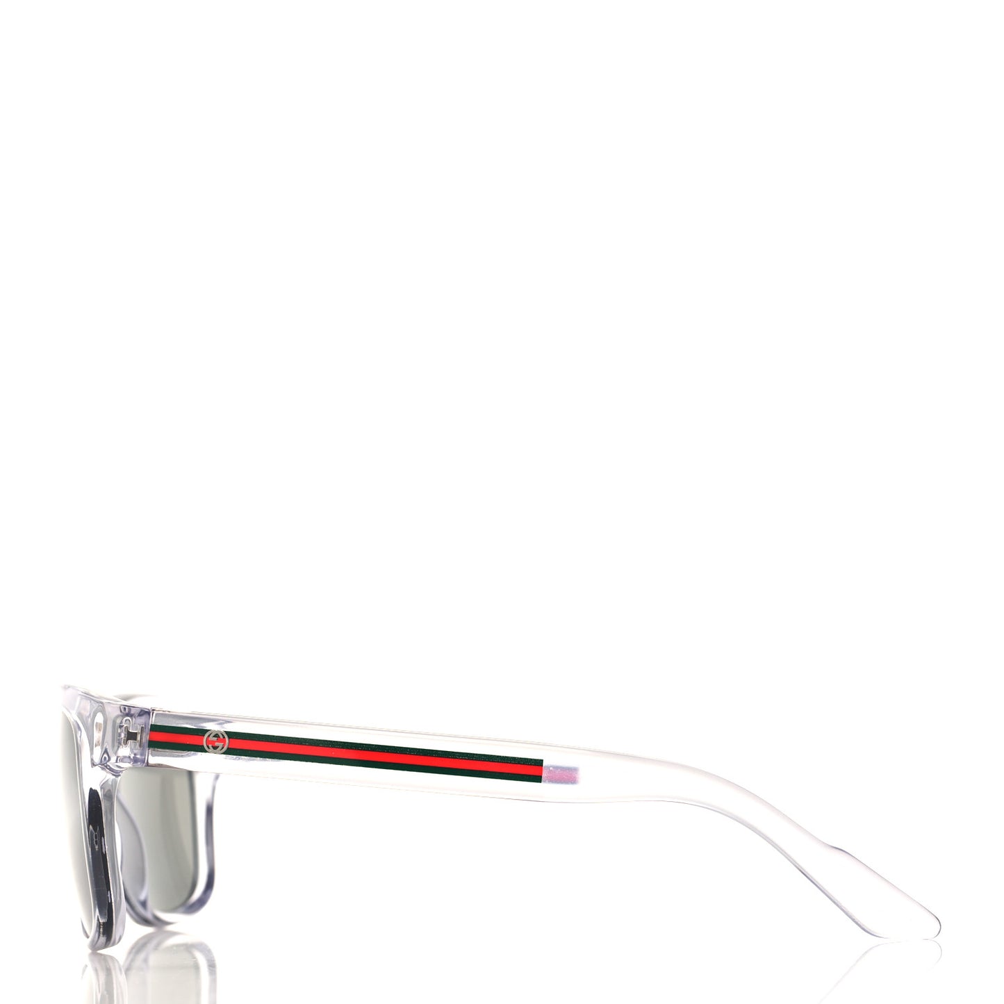 GG Bio-Based Frame Rectangle Web Sunglasses 3709/S Grey