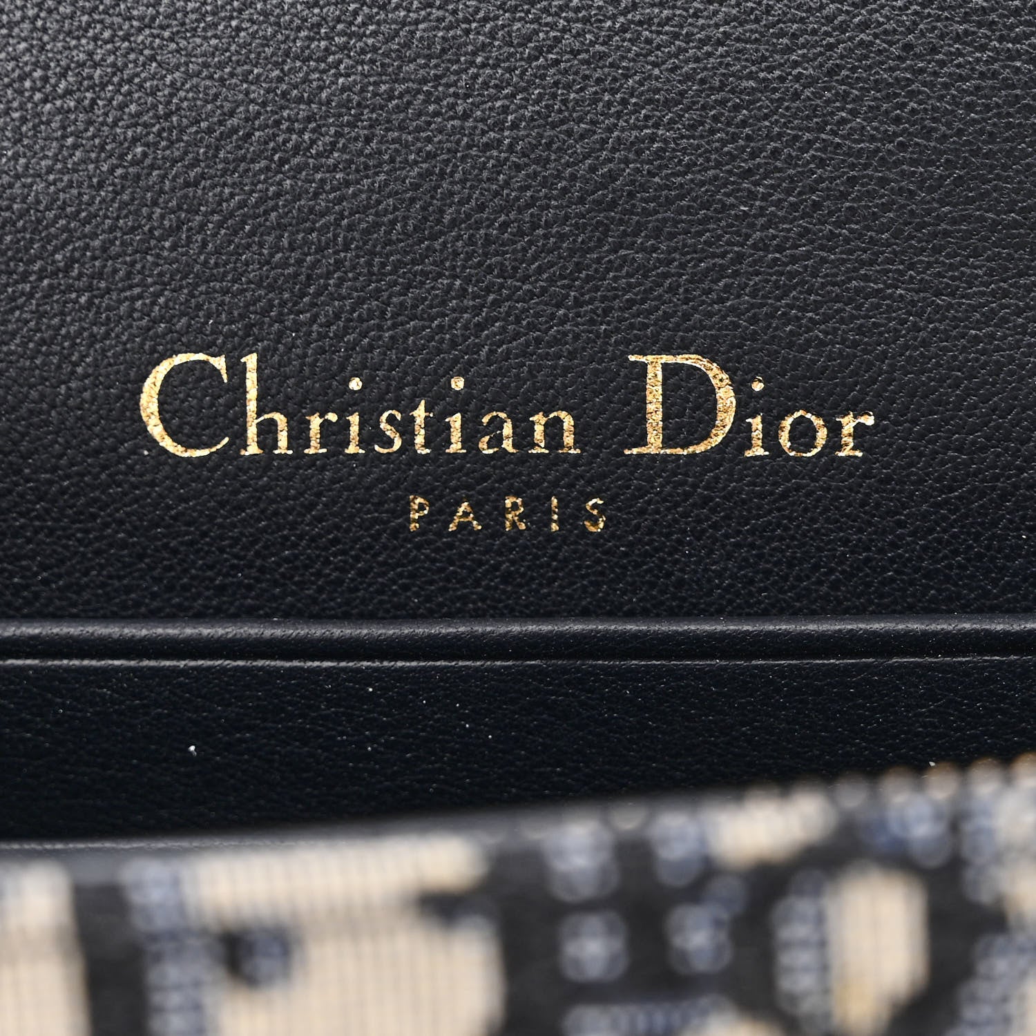 Christian Dior Oblique Saddle Belt Bag Blue 6 of 11