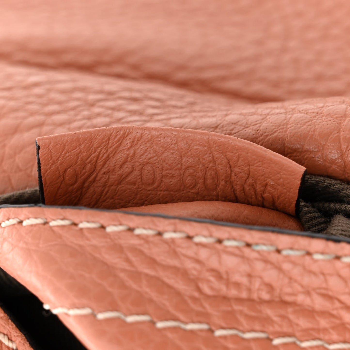 Calfskin Mini Marcie Round Crossbody Bag Peach Bloom