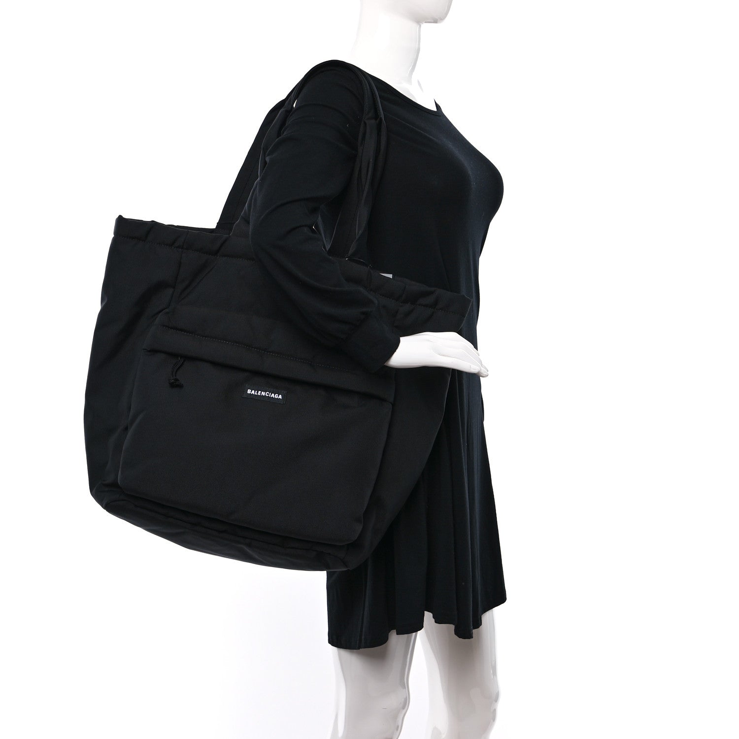 Balenciaga Nylon XL Explorer Tote Black 2 of 9