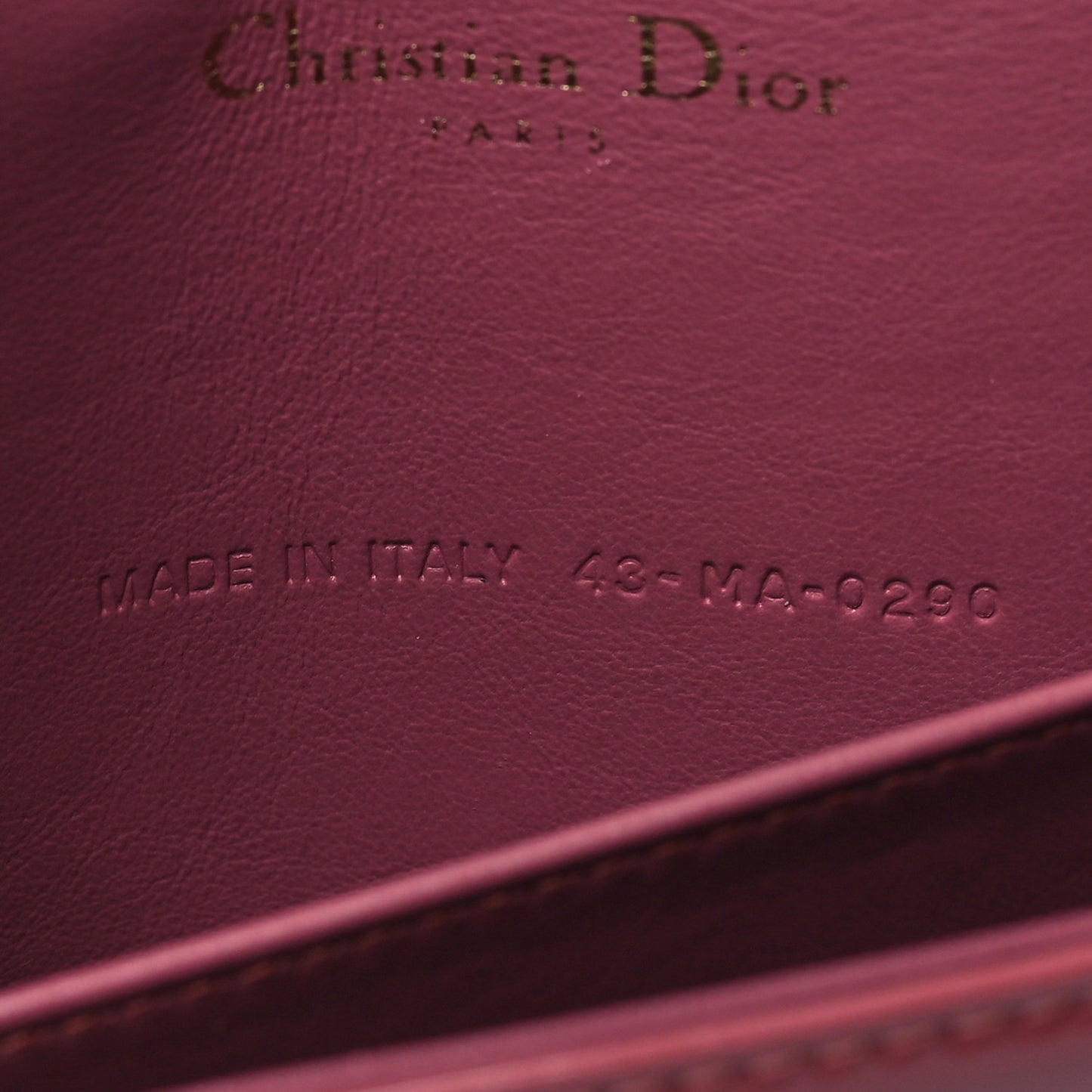 Patent Cannage Lady Dior Convertible Clutch Mallow Rose