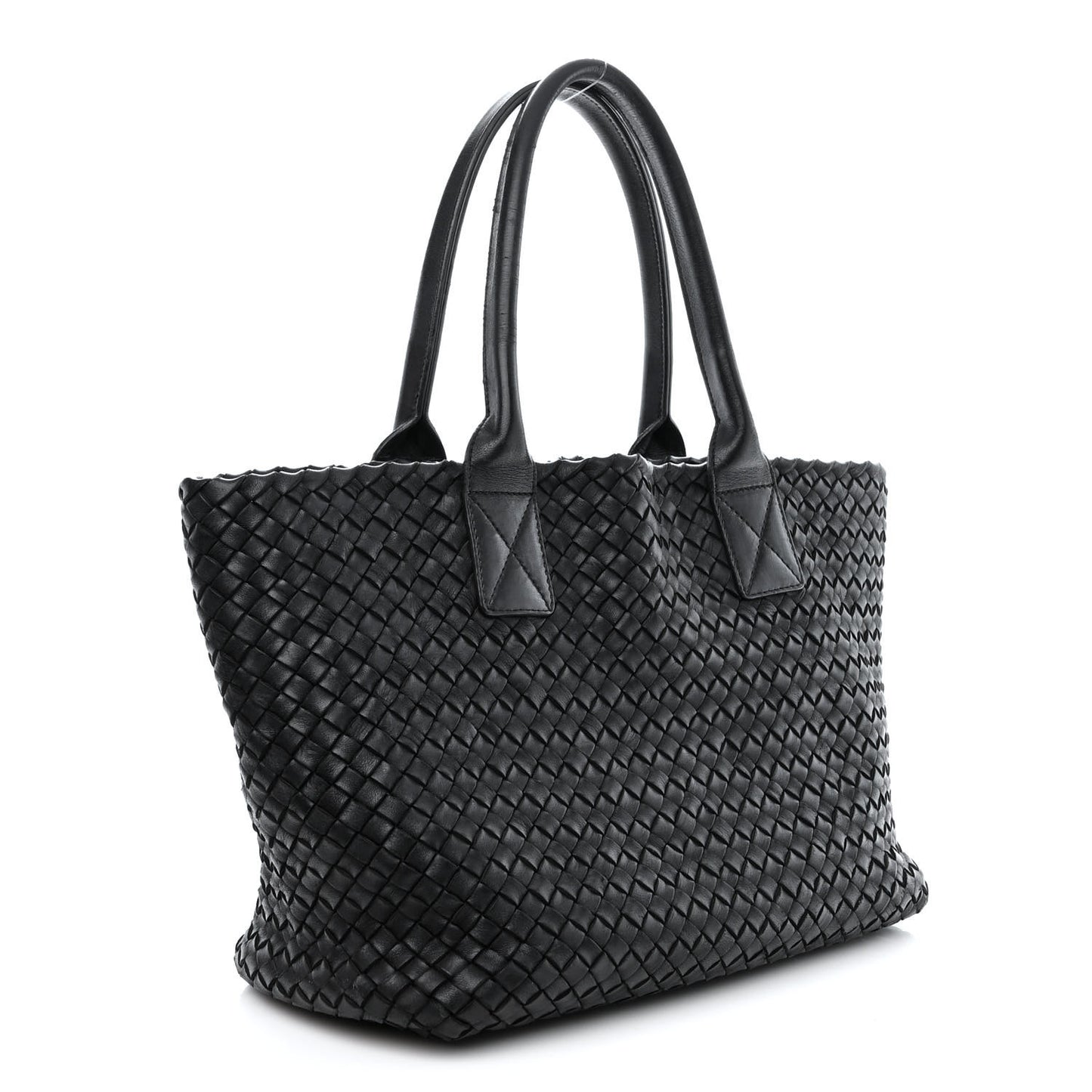 Nappa Intrecciato Mini Cabat Black
