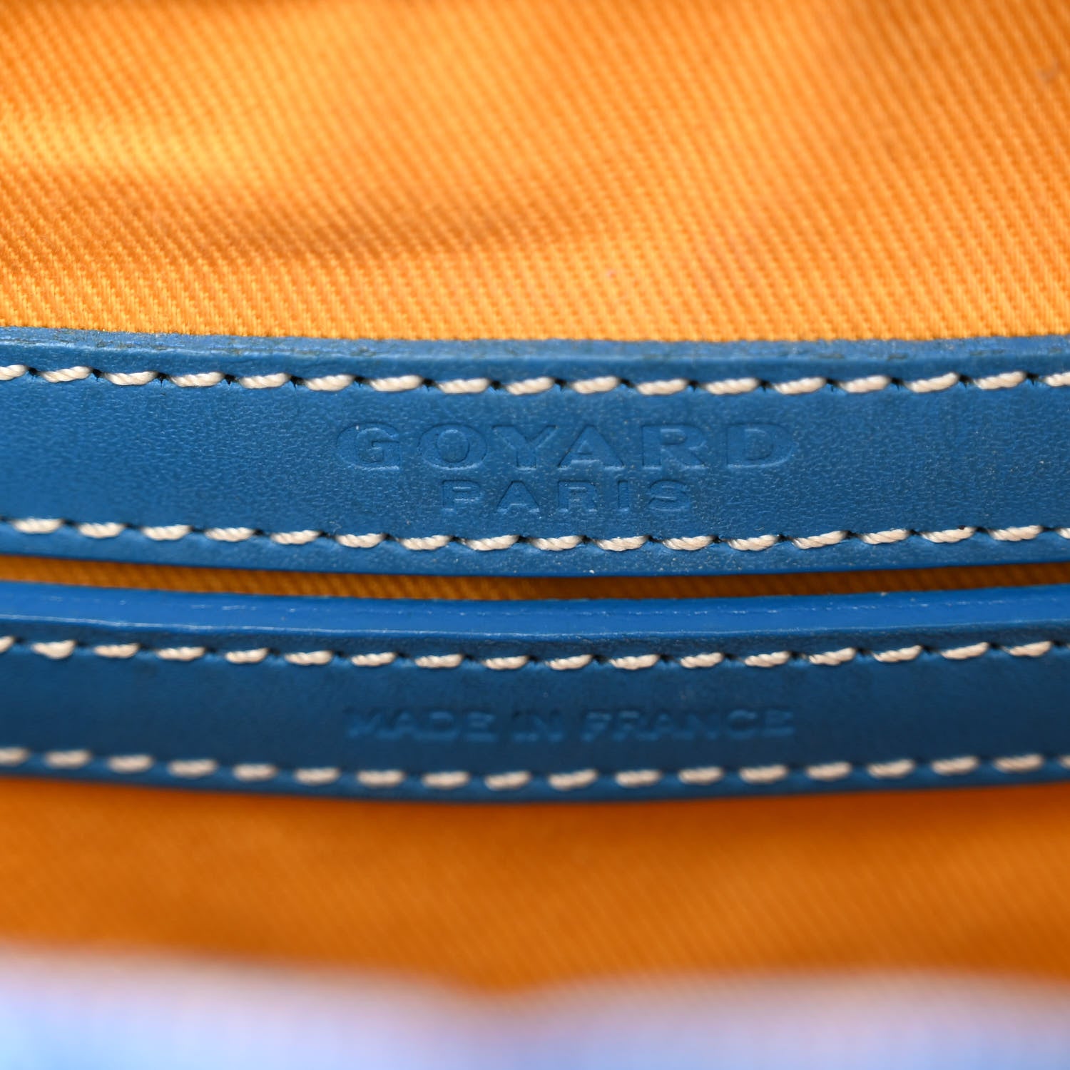 Goyard Goyardine Sac Cap Vert Sky Blue 6 of 10