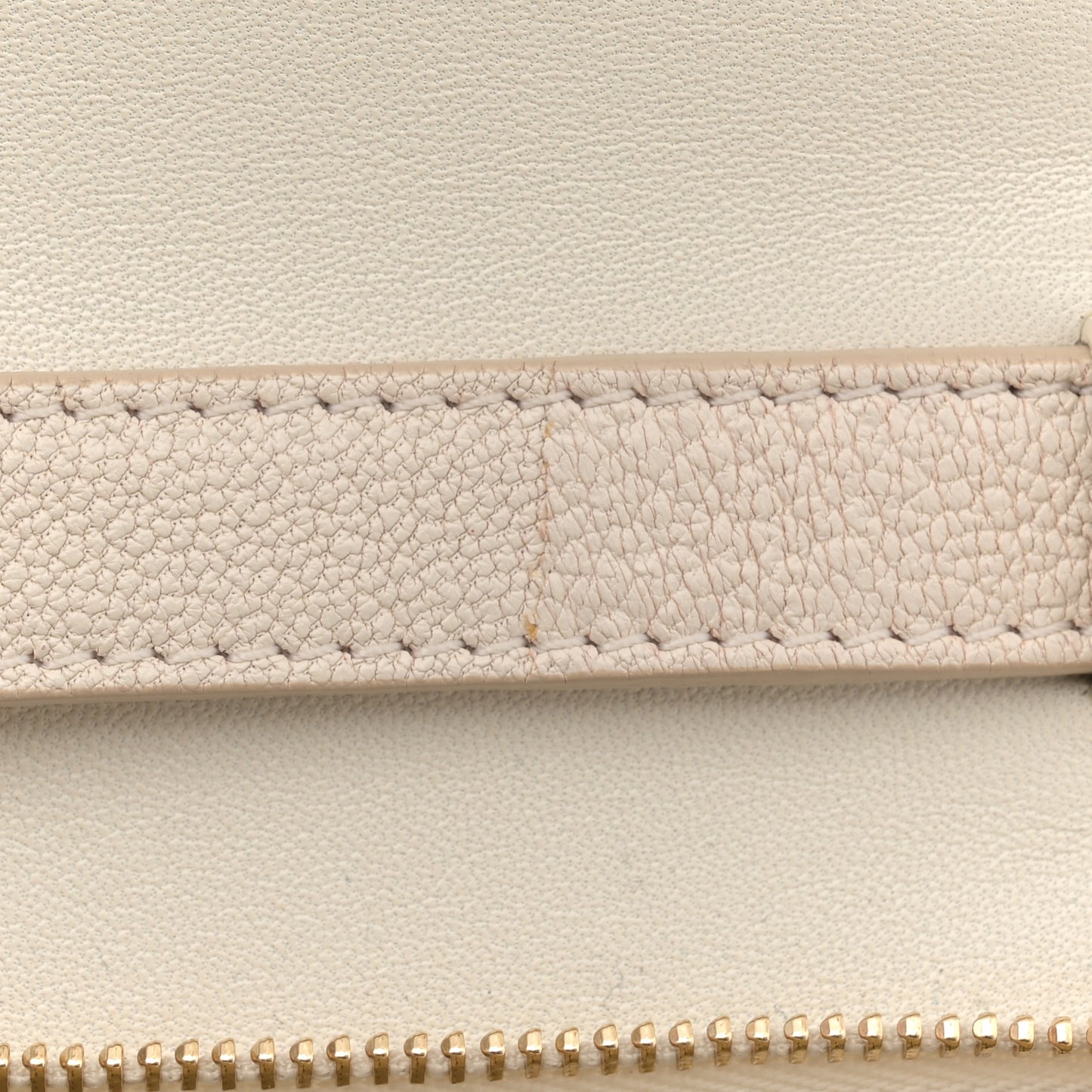 Goatskin Medium Classic Box Flap Bag White