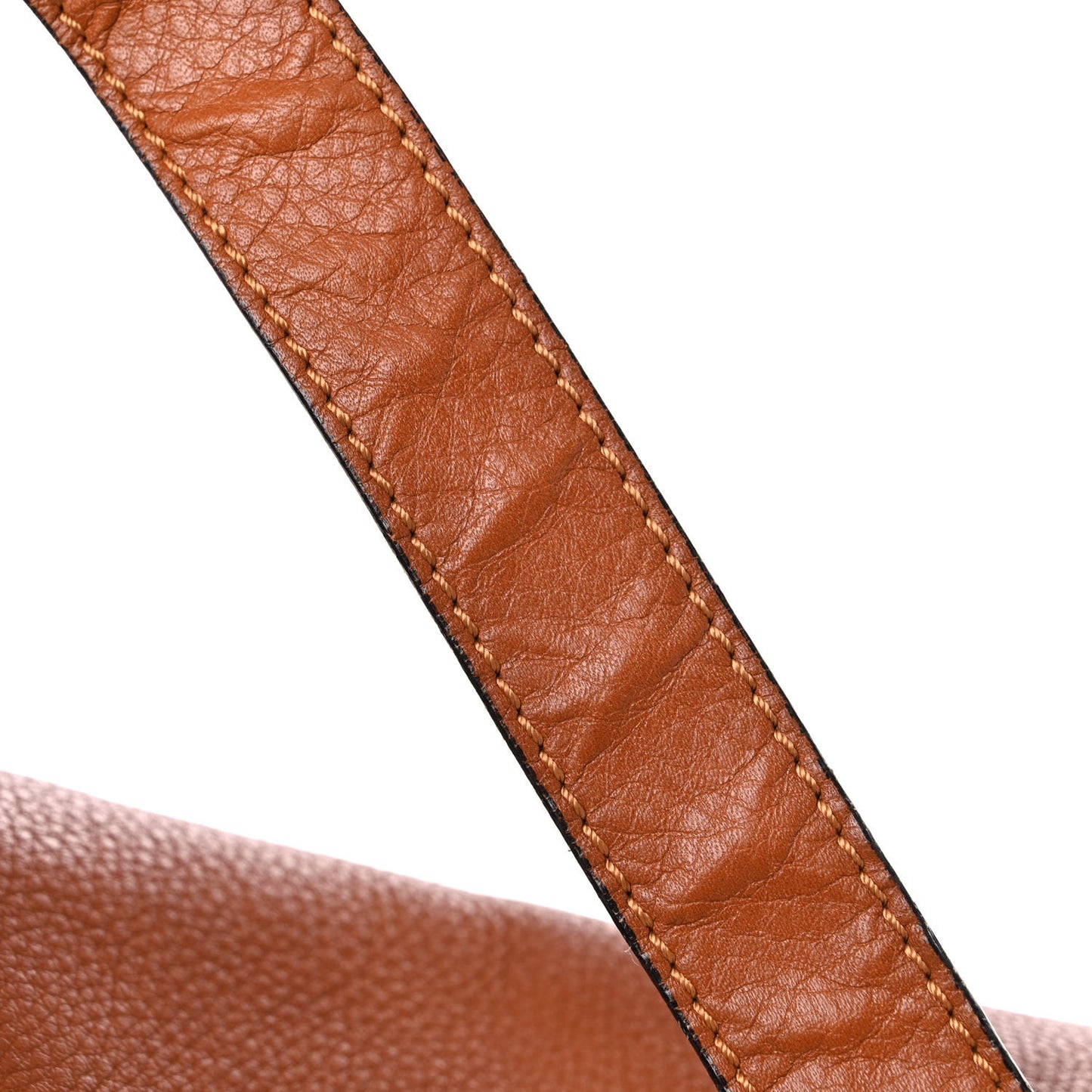 Calfskin Medium Marcie Round Crossbody Bag Tan