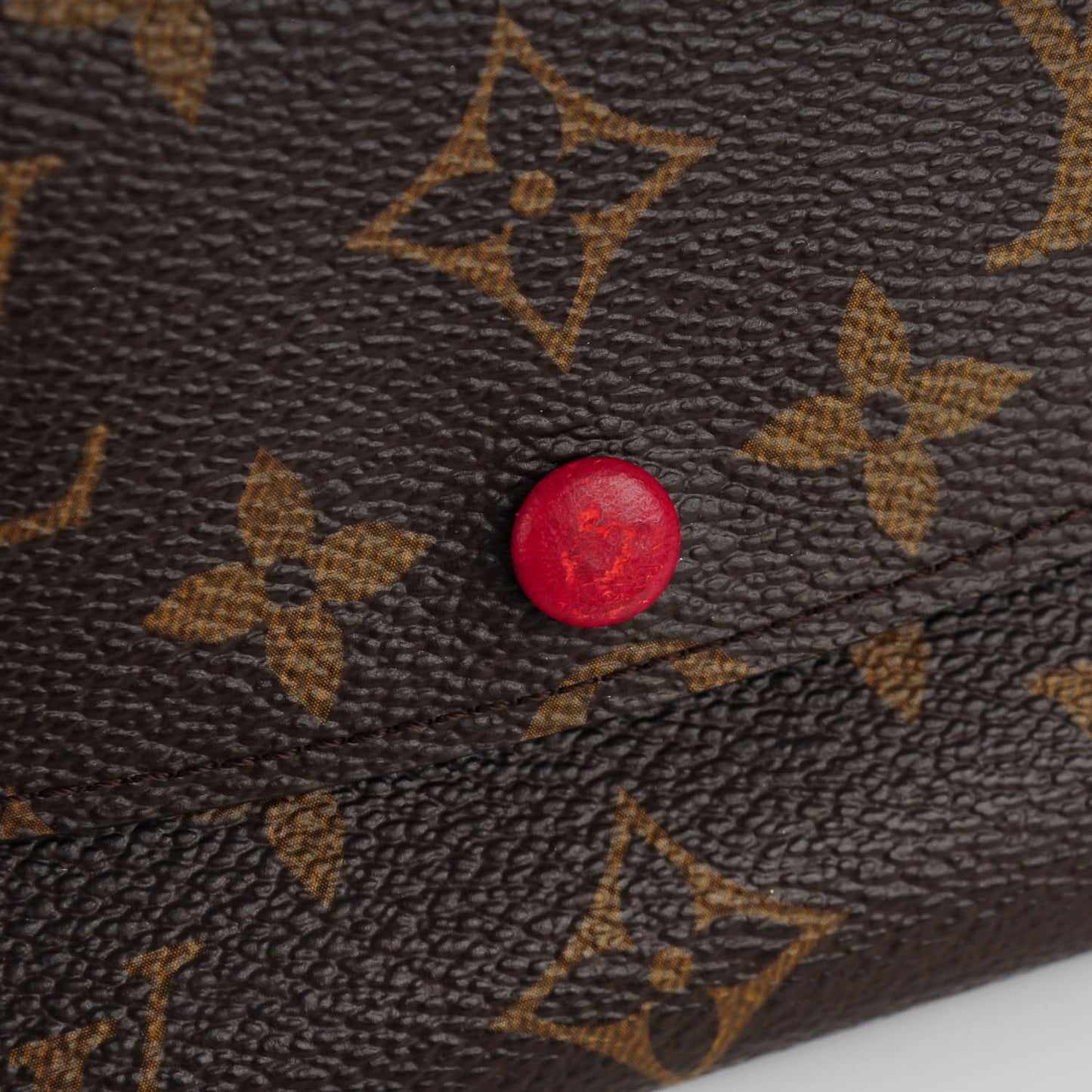 Monogram Emilie Wallet Red