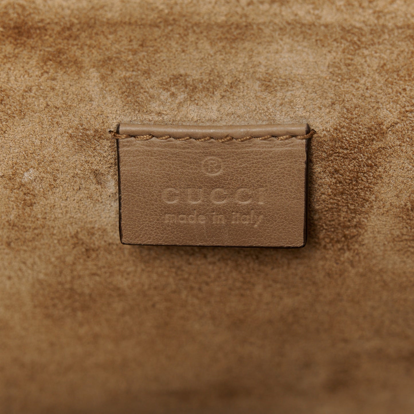GG Supreme Monogram Medium Dionysus Shoulder Bag Taupe