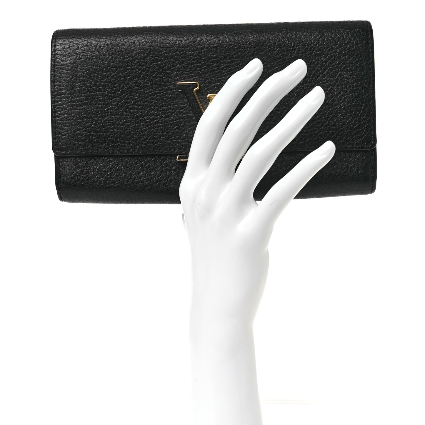 Taurillon Capucines Wallet Black