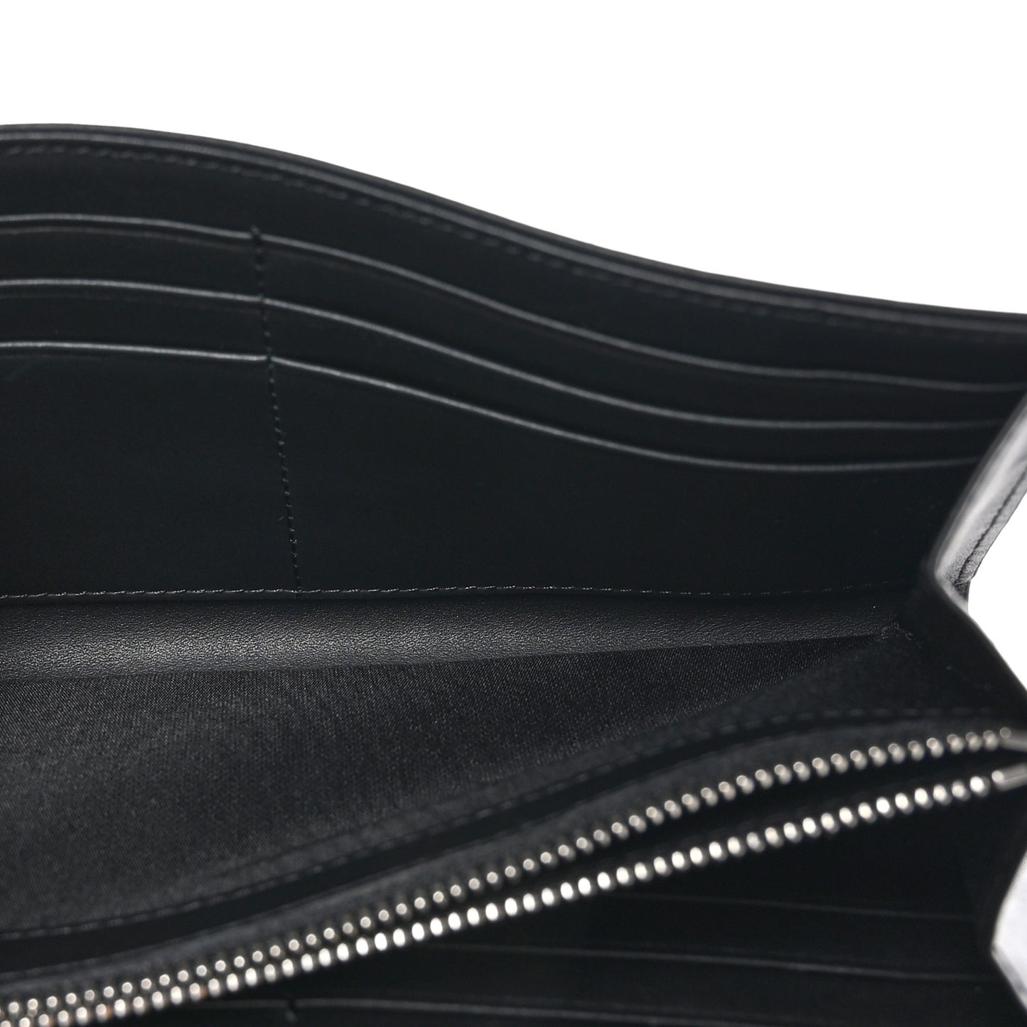 Visetos Large Patricia Wallet On Chain Black