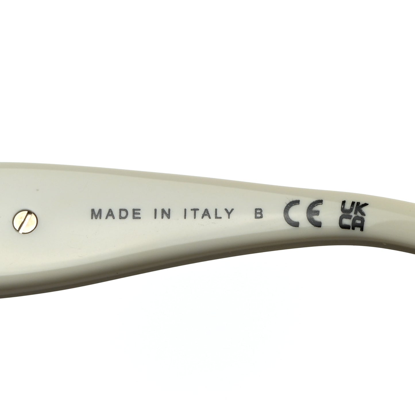 Acetate Chain Sunglasses 5465-Q-A White