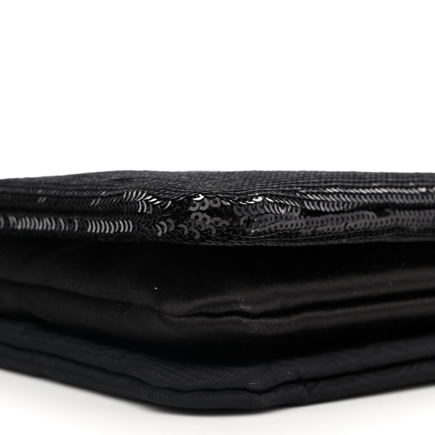Sequin Small Trio Crossbody Bag Black