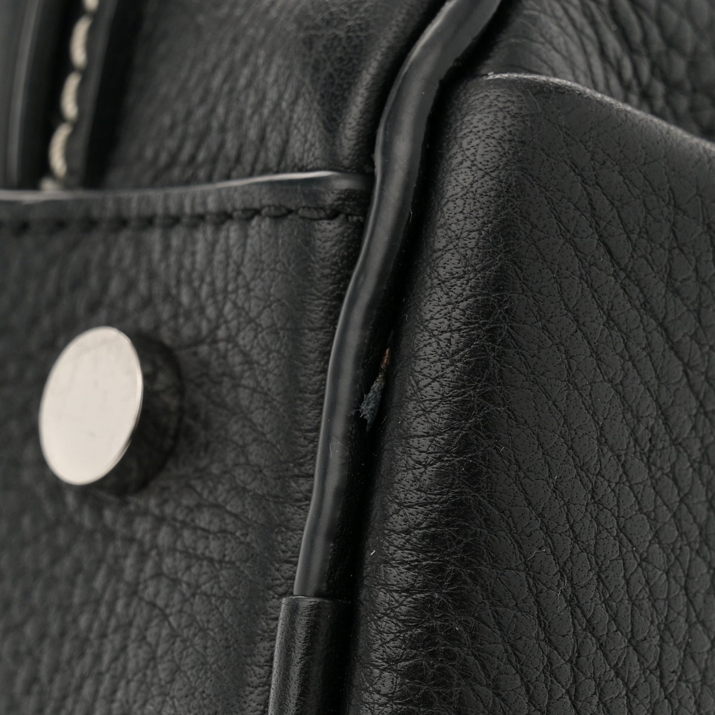 Pebbled Lambskin Rockie Black