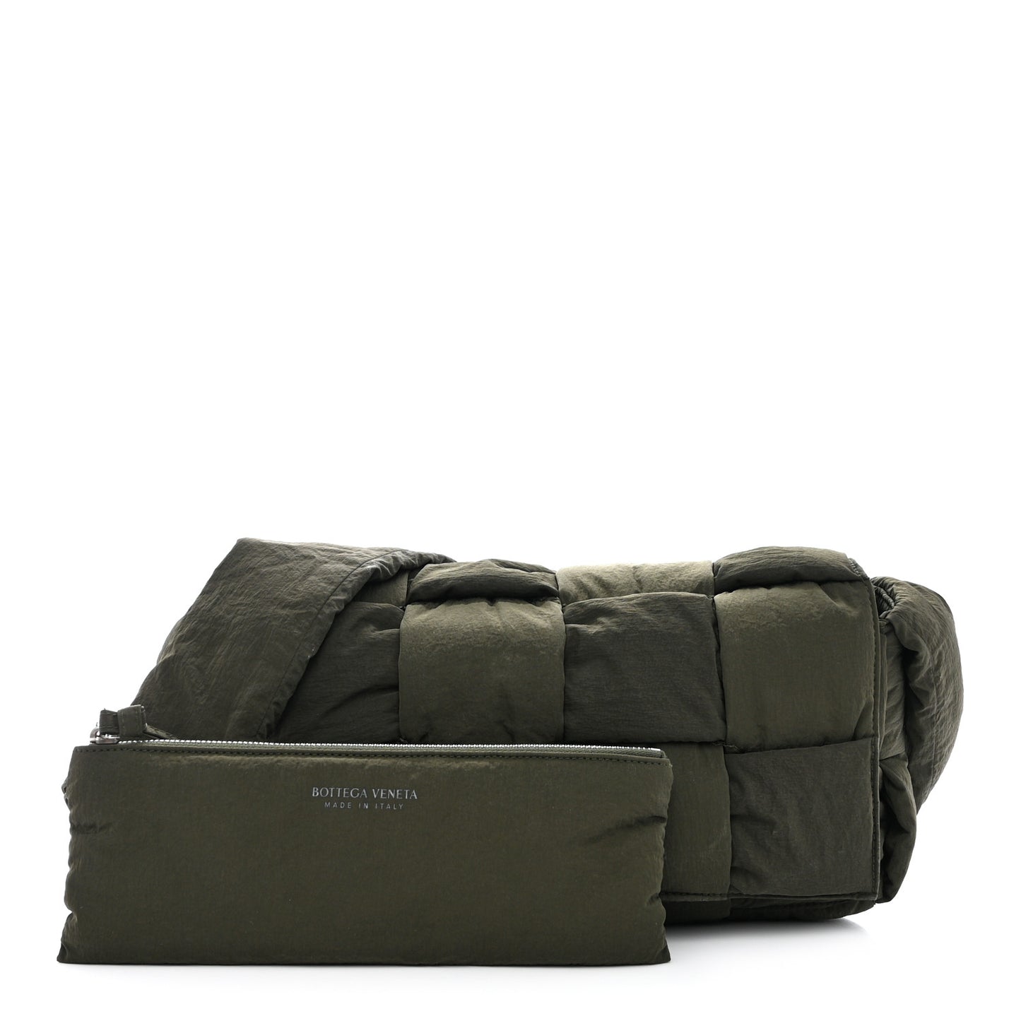 Nylon Intrecciato Padded Tech Cassette Bag Camping