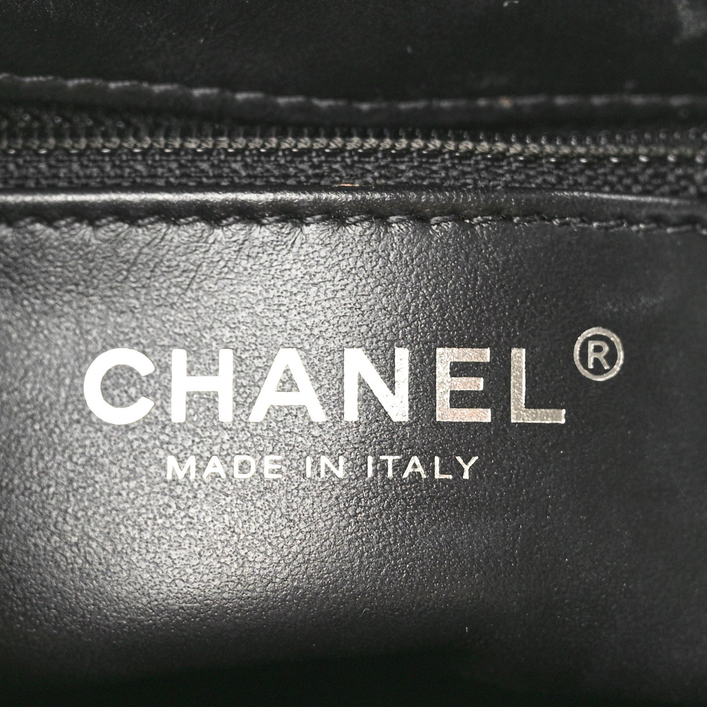 Printed Denim Quilted Nano Kelly Shopper Black Grey