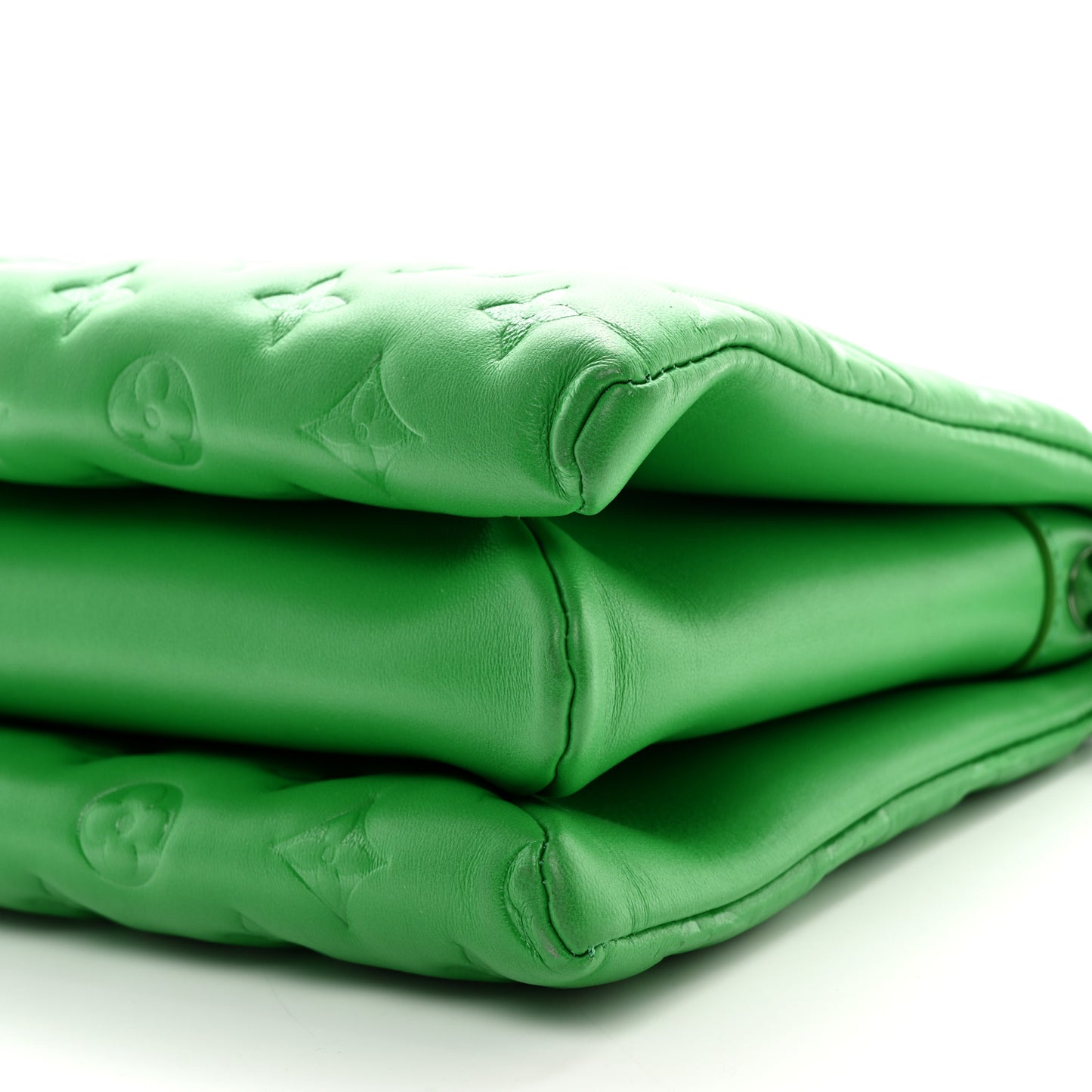 Lambskin Embossed Monogram Coussin PM LV Motion Green