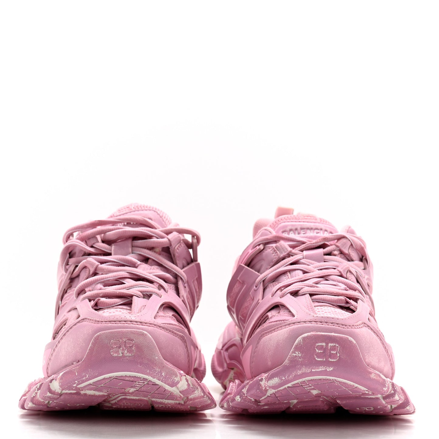 Mesh Nylon Womens Track Sneakers 36 36 Faded Pink