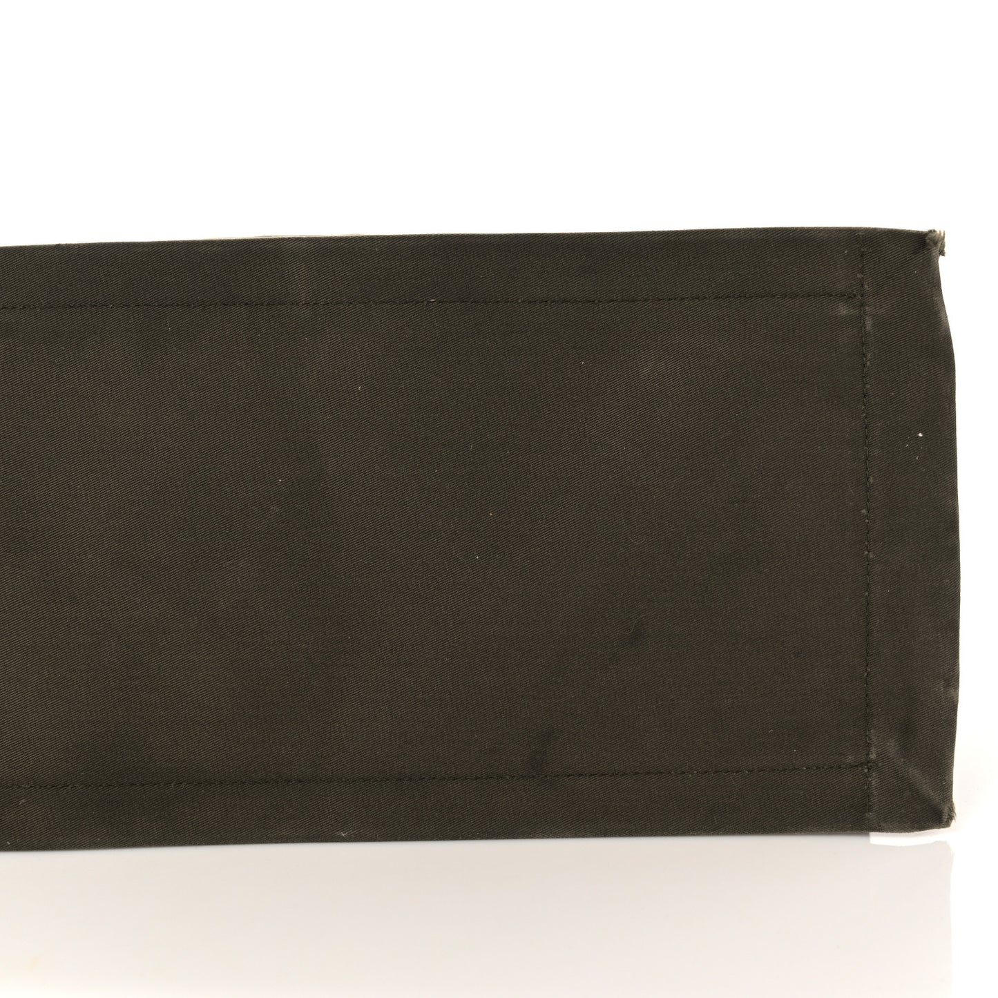 Linen Calfskin Rive Gauche Tote Khaki