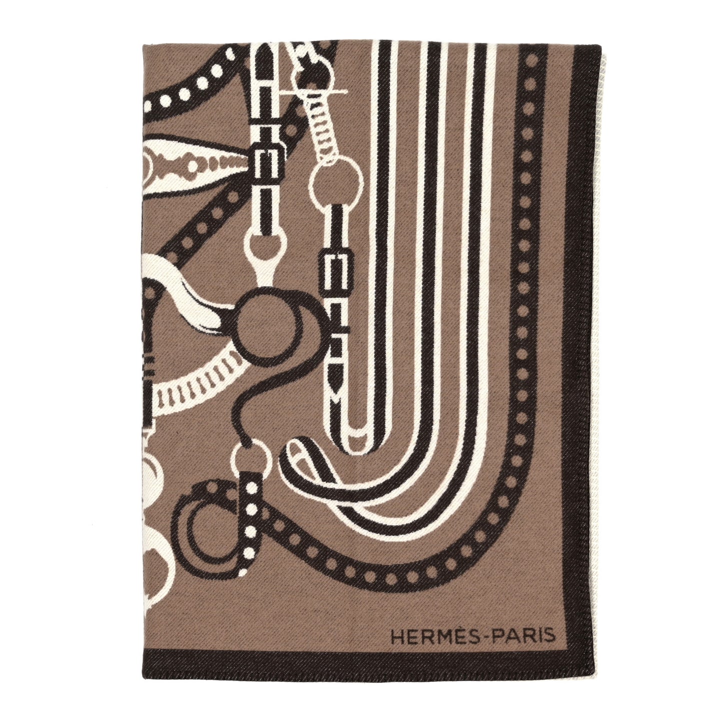 Wool Cashmere Grand Tralala Blanket Etoupe