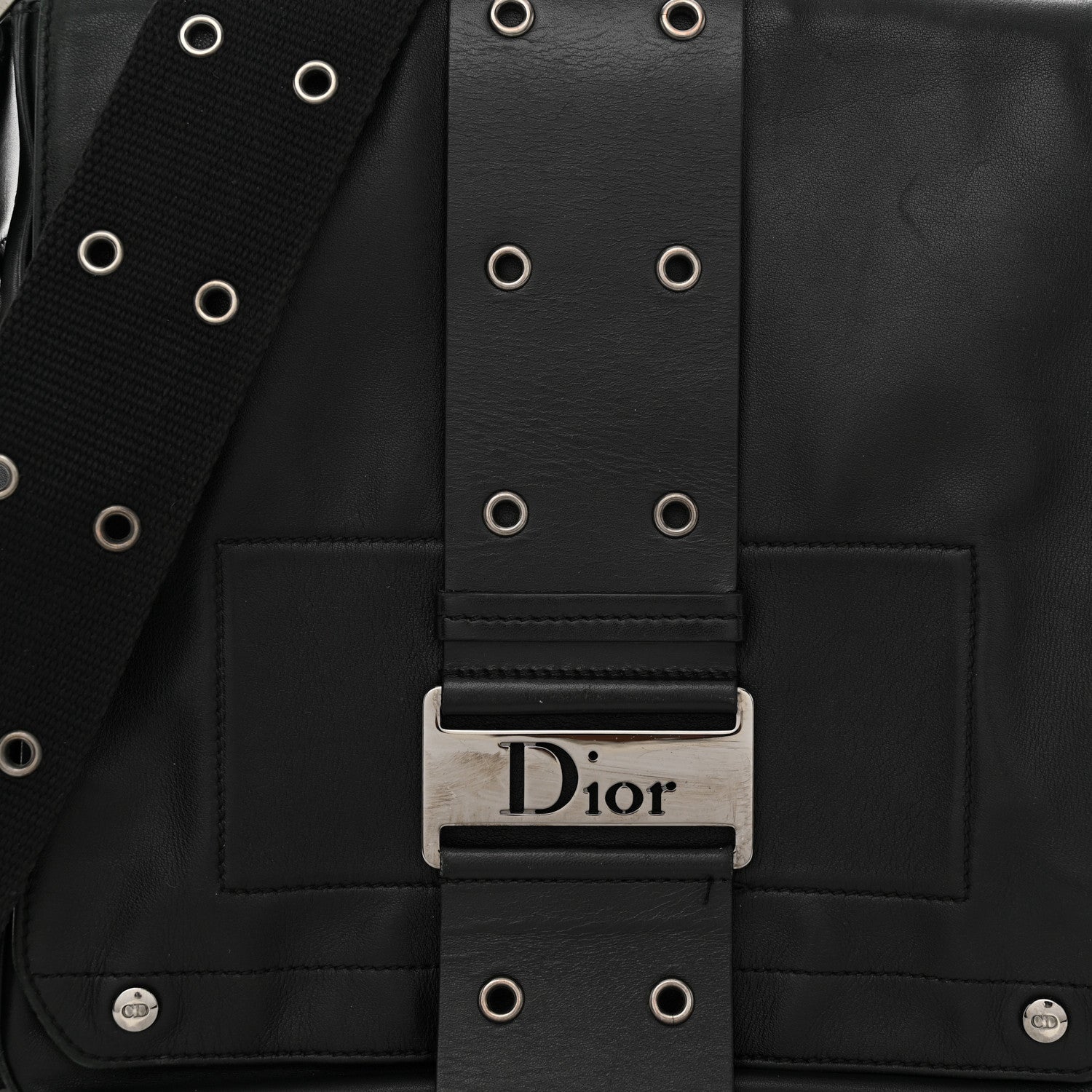 Christian Dior Calfskin Street Chic Messenger Black 8 of 13