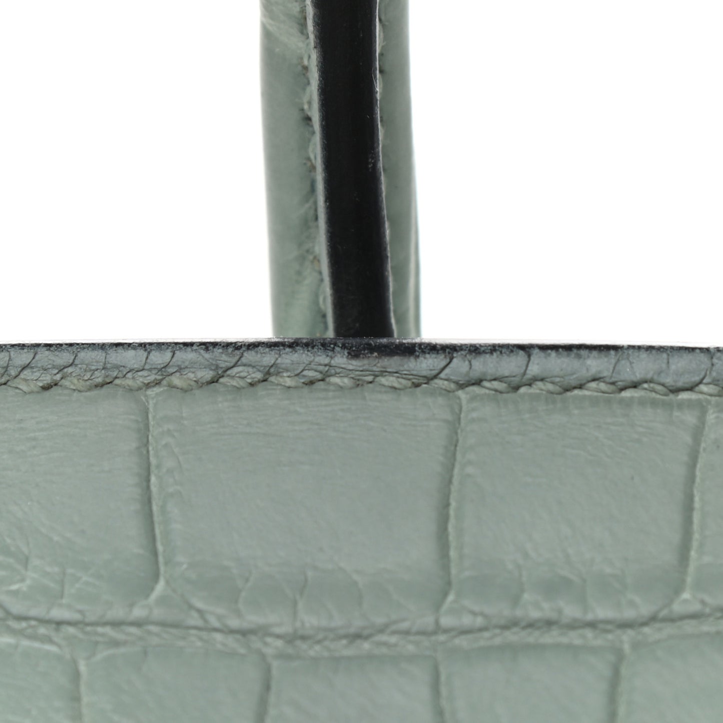 Matte Alligator Birkin 35 Ciel