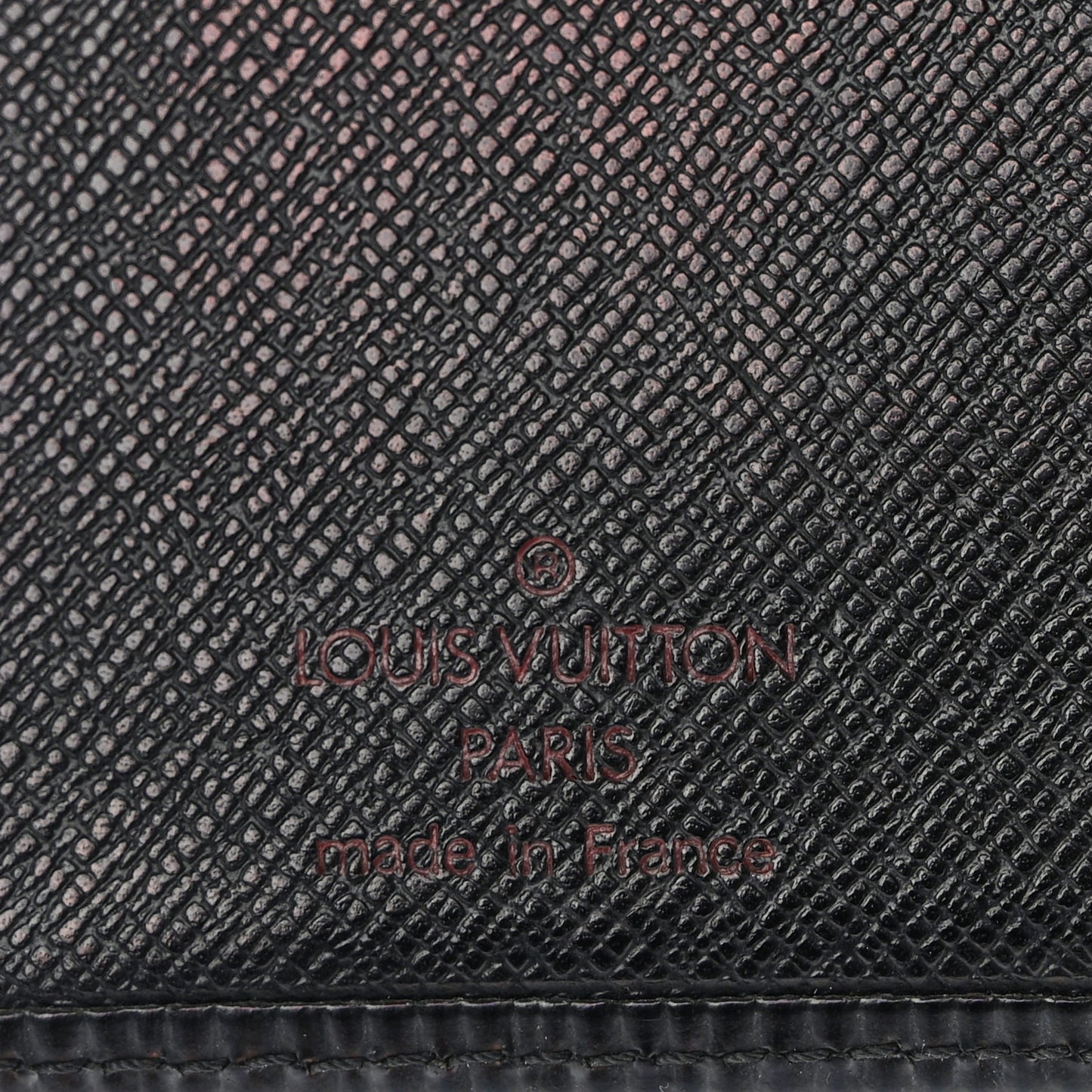 Epi French Purse Wallet Black