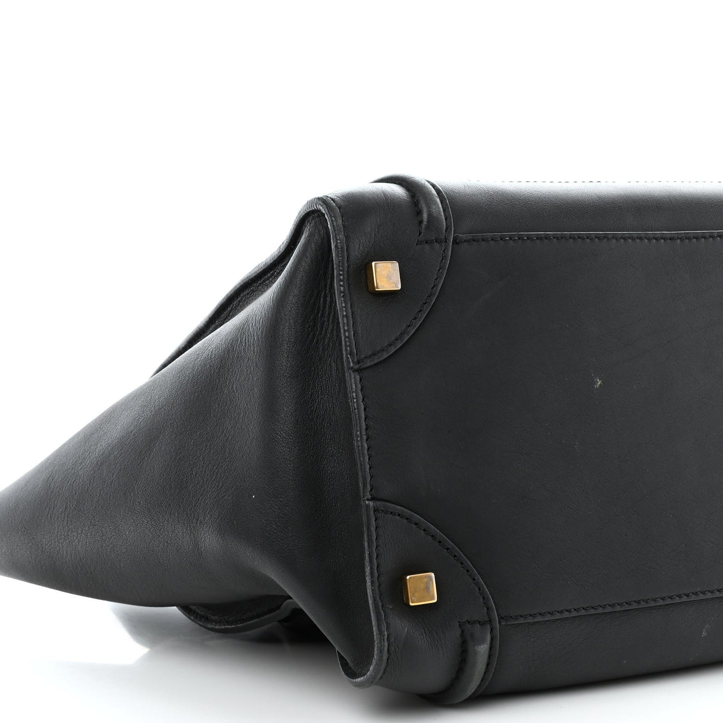 Smooth Calfskin Mini Luggage Black