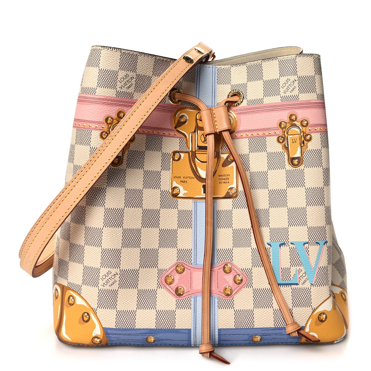 Damier Azur Summer Trunks Neonoe