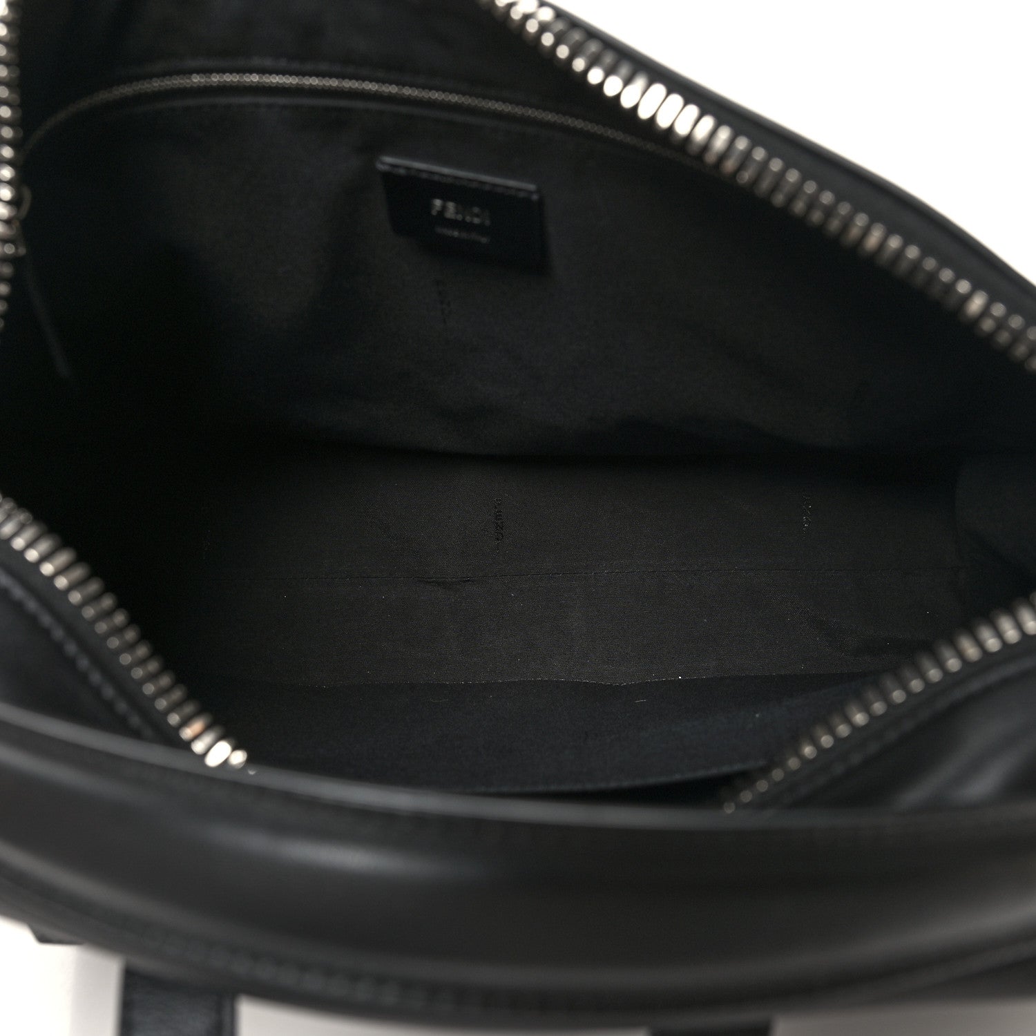 Fendi Vitello Grace Vocabulary Lui Urban Briefcase Black 5 of 11