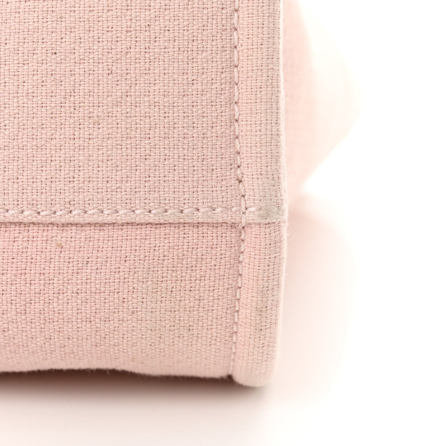 Canvas Small Deauville Tote Rose Pink