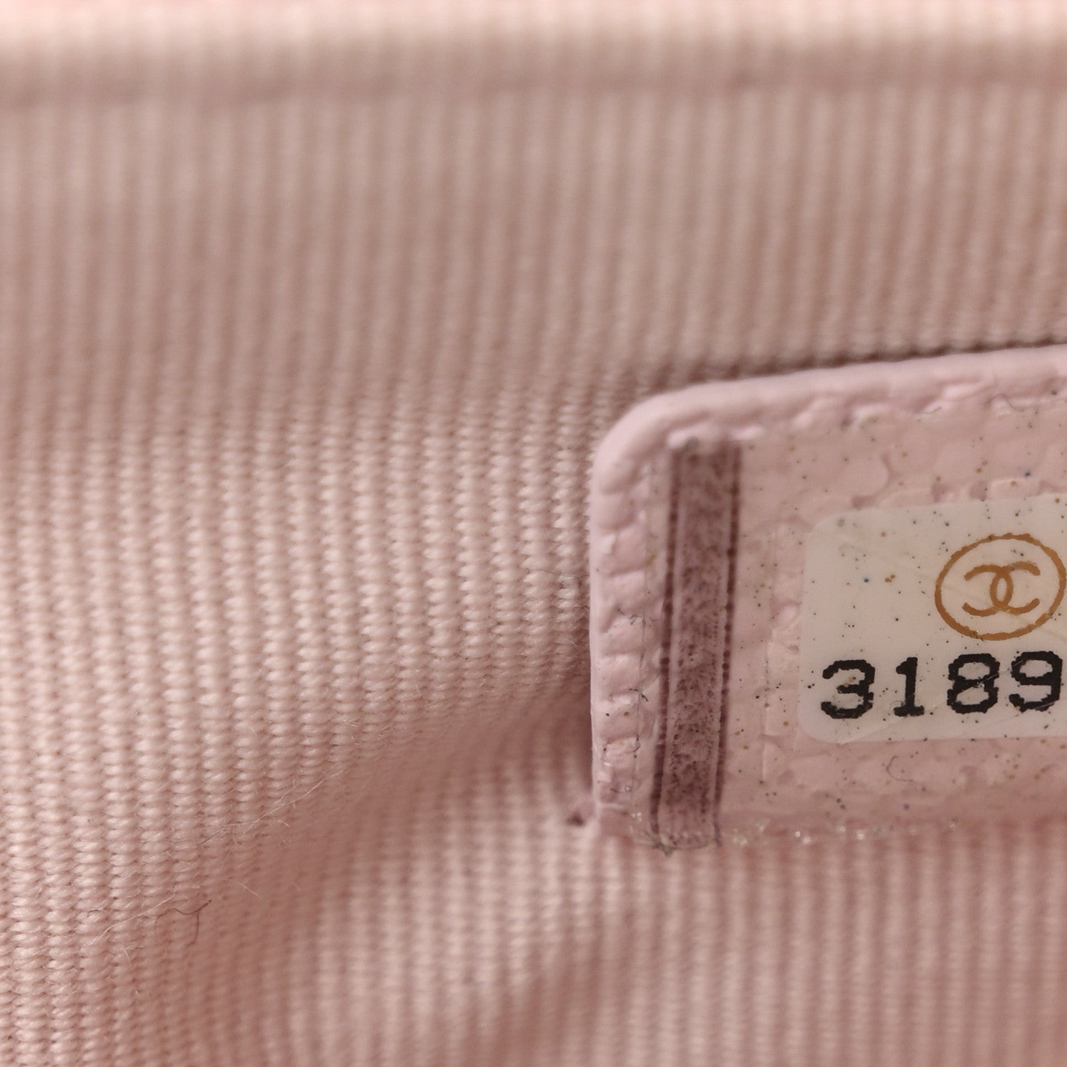 Chanel Caviar Quilted Small Cosmetic Case Light Pink 7 of 8