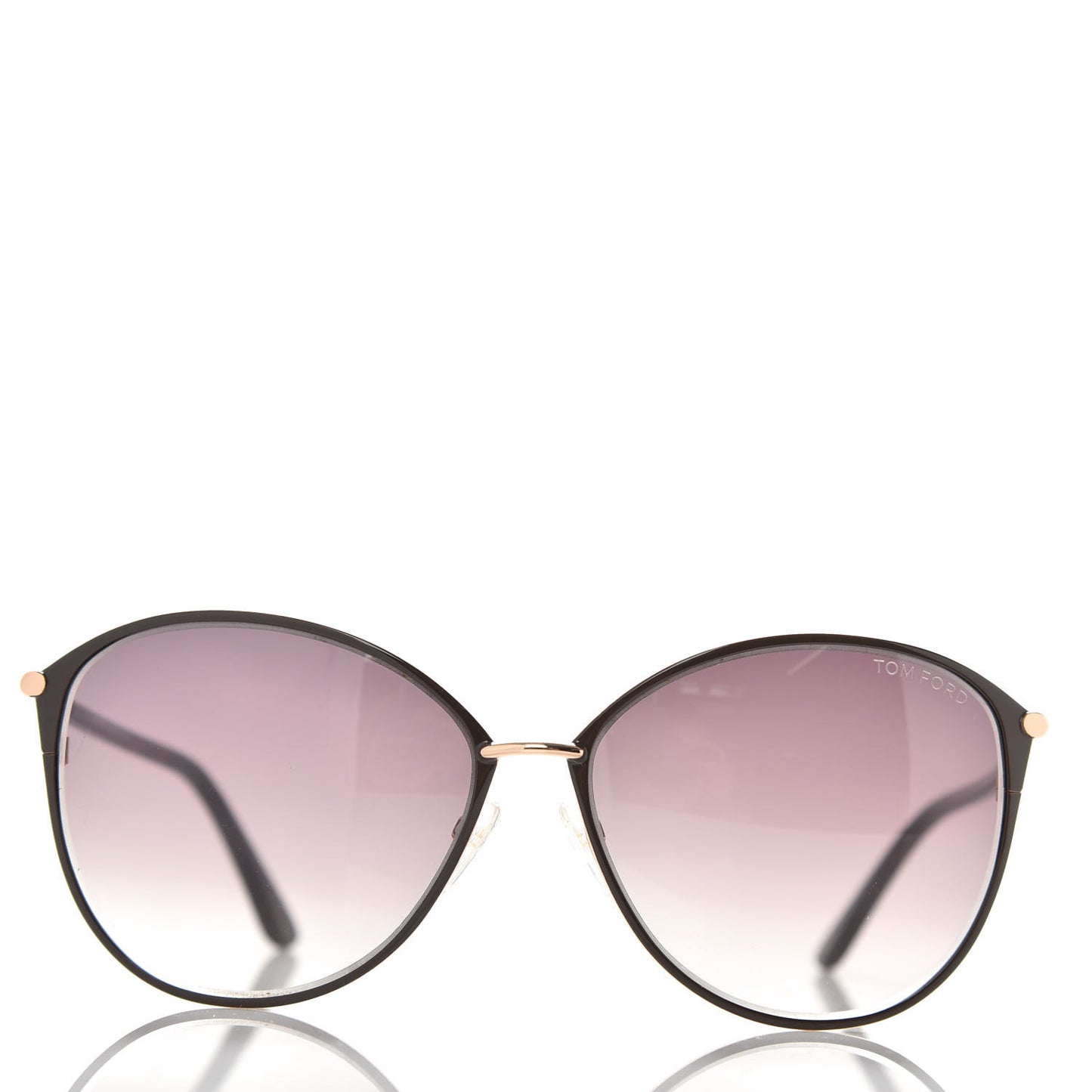 Penelope Vintage Round Sunglasses TF320 Brown