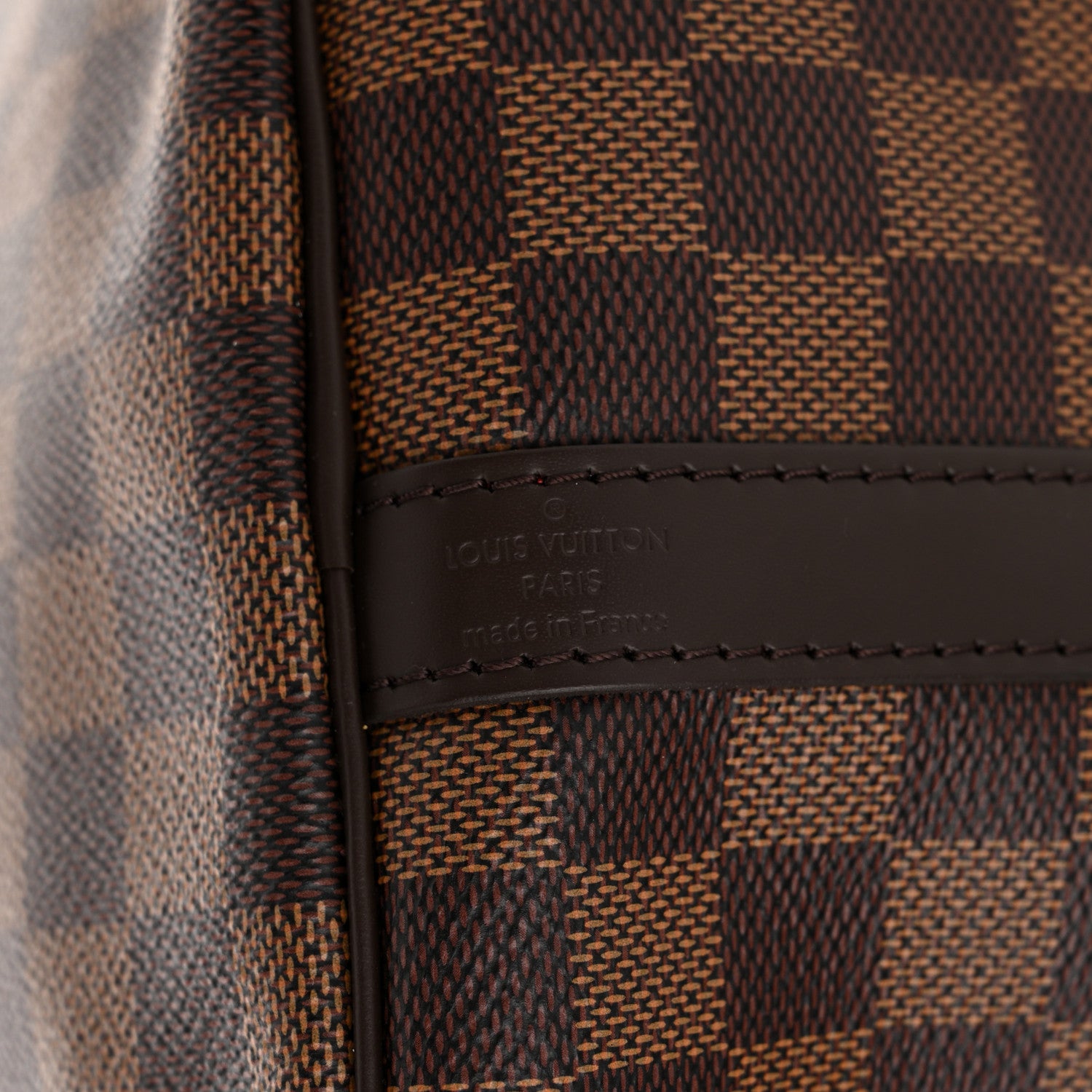 Louis Vuitton Damier Ebene Speedy Bandouliere 30 7 of 10