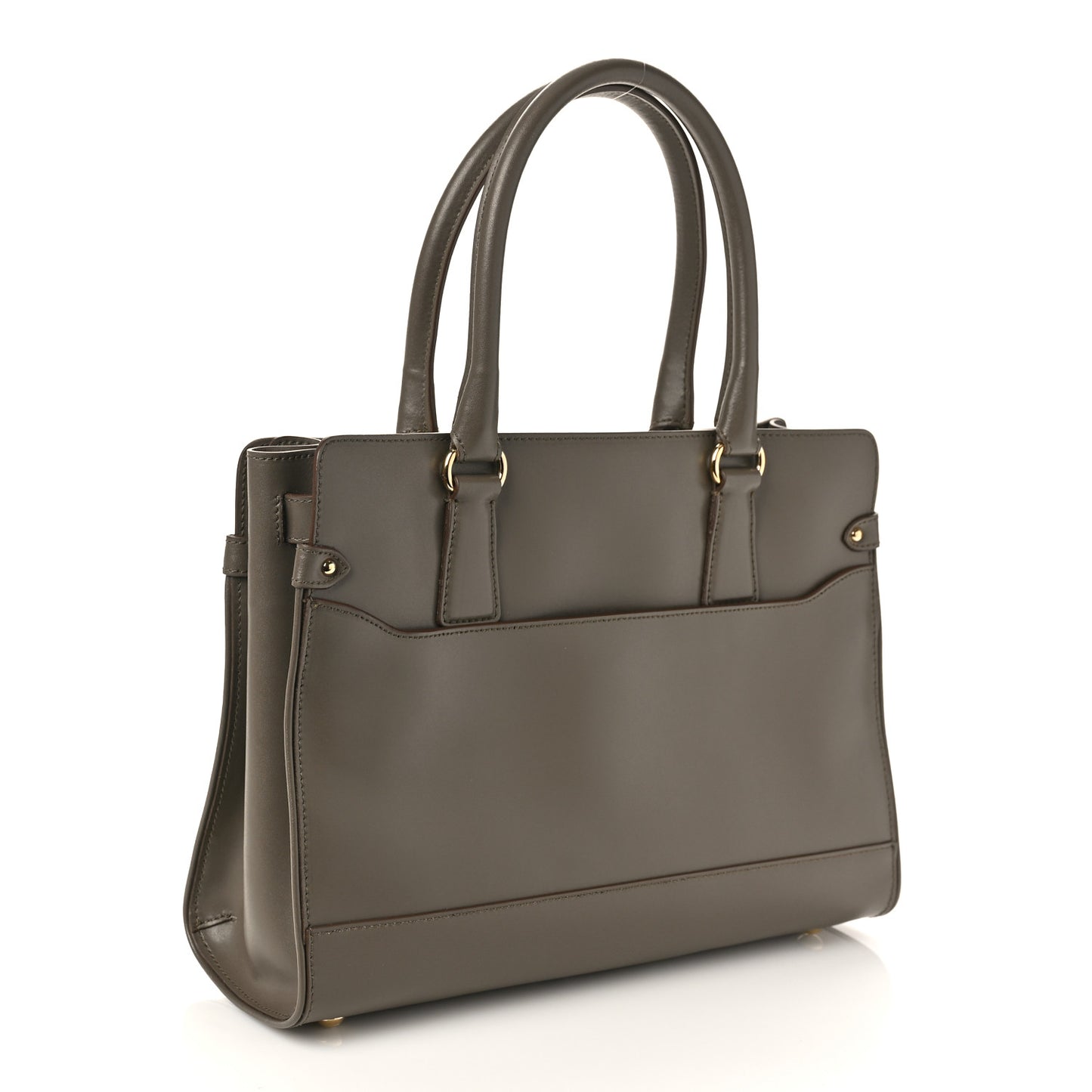 Calfskin Briana Tote Mud