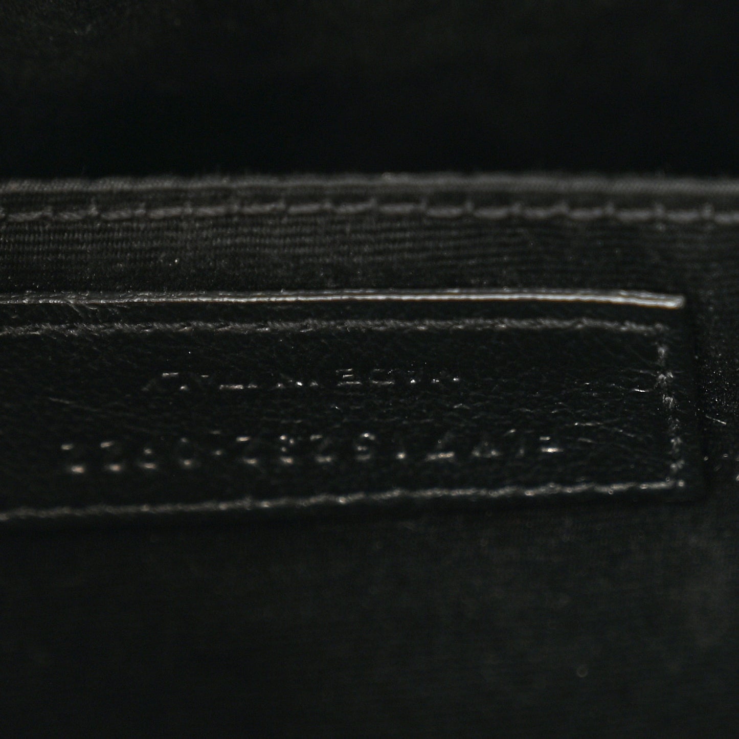 Calfskin Matelasse Monogram Lou Camera Bag Black