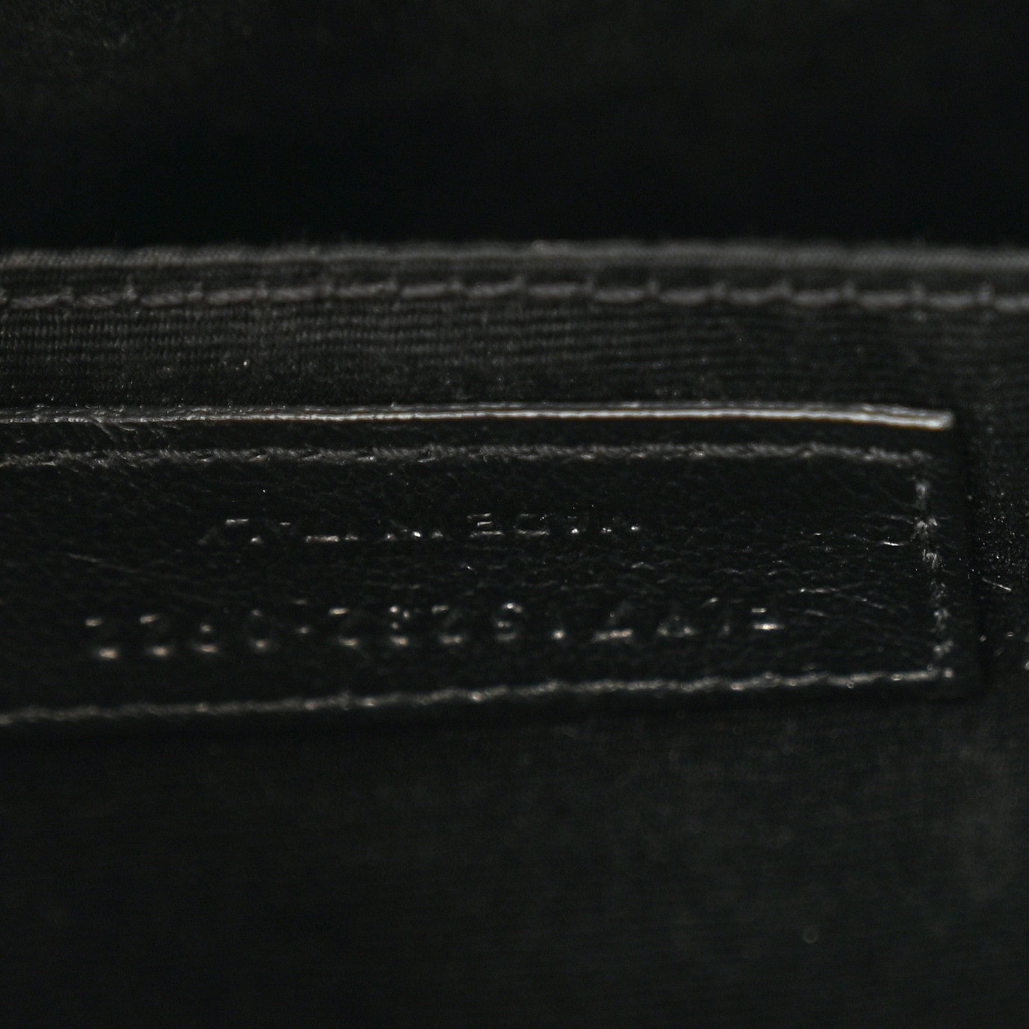 Saint Laurent Calfskin Matelasse Monogram Lou Camera Bag Black 7 of 13