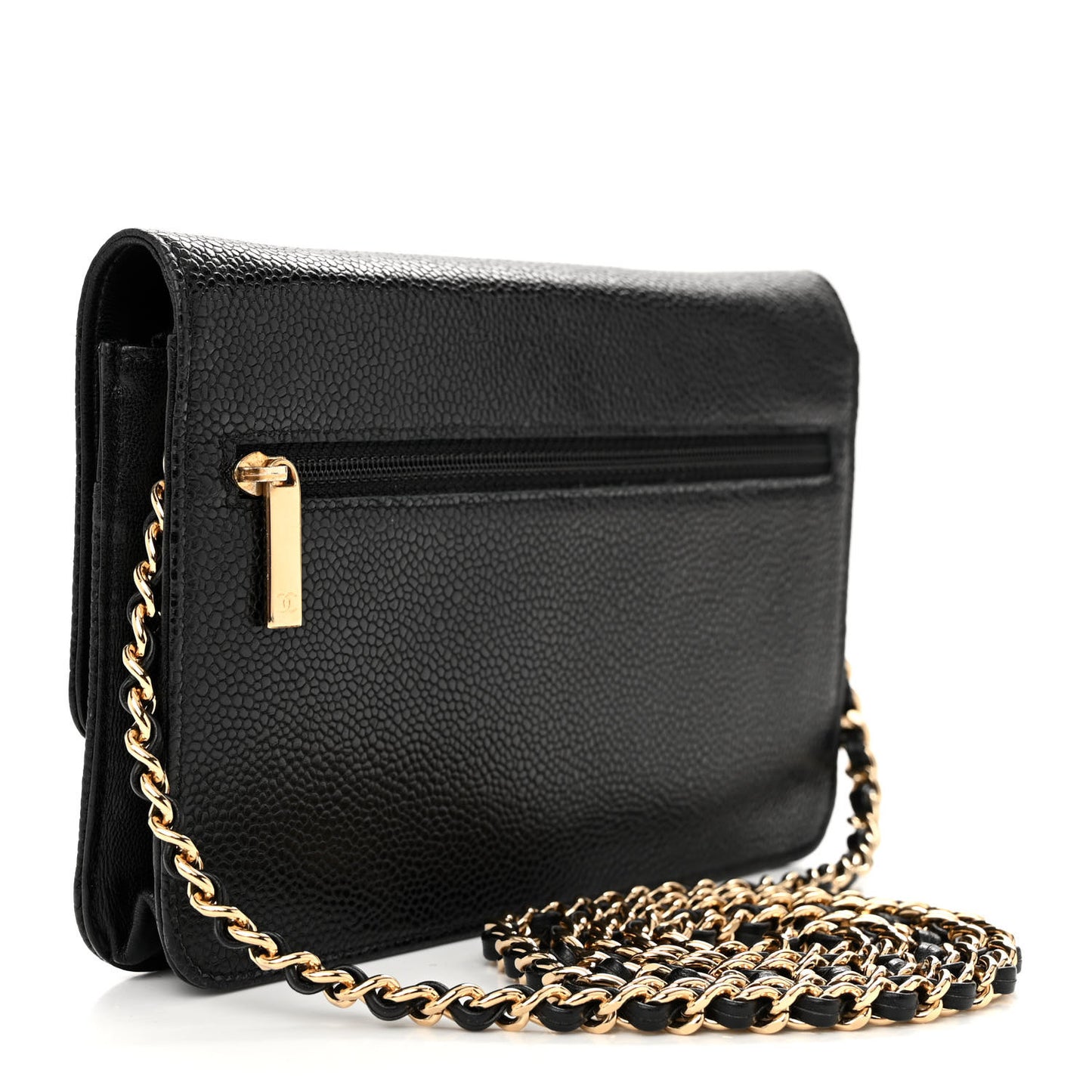Caviar Timeless CC Wallet on Chain WOC Black