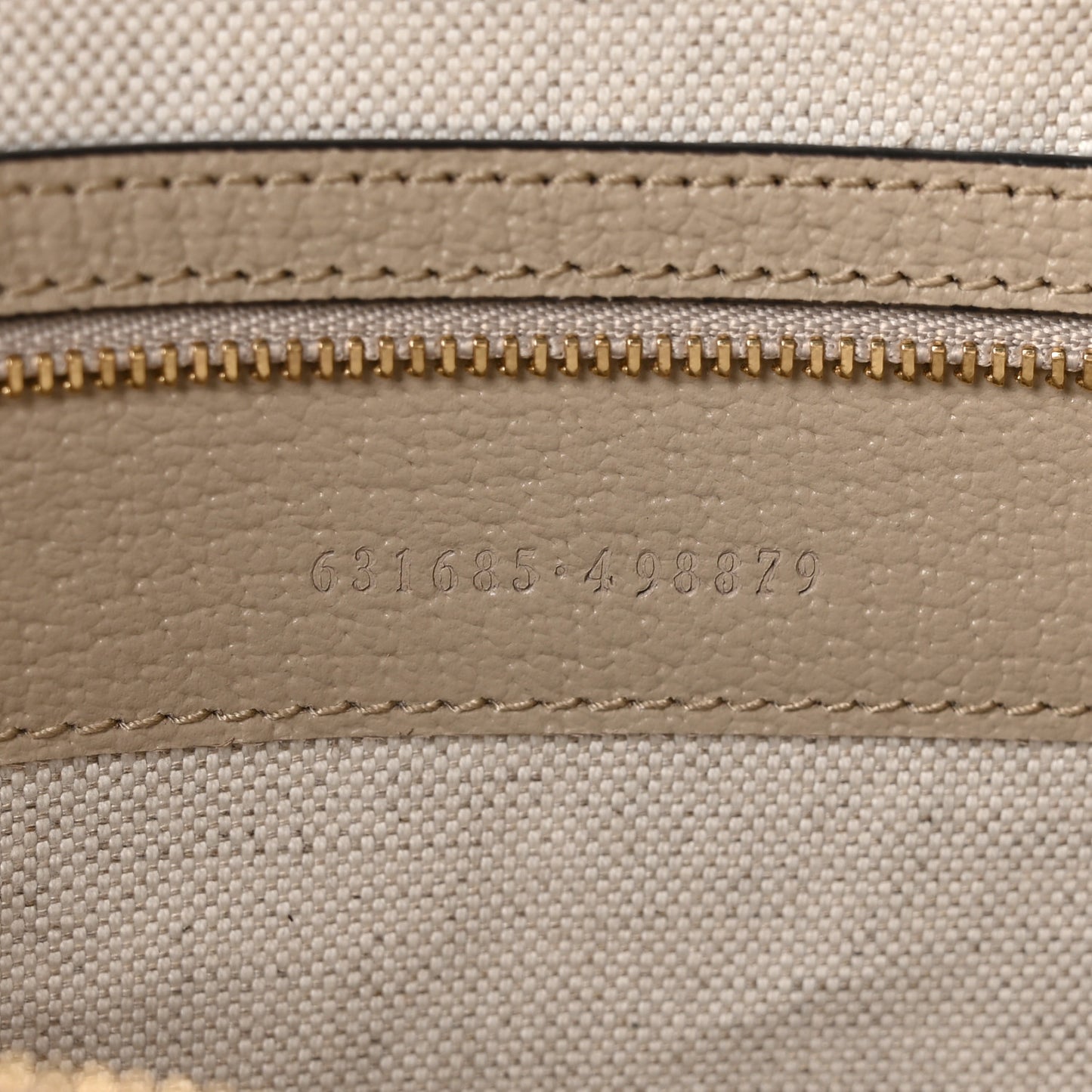 GG Supreme Monogram Textured Dollar Calfskin Web Medium Ophidia Shopping Tote Beige Mystic White Oatmeal