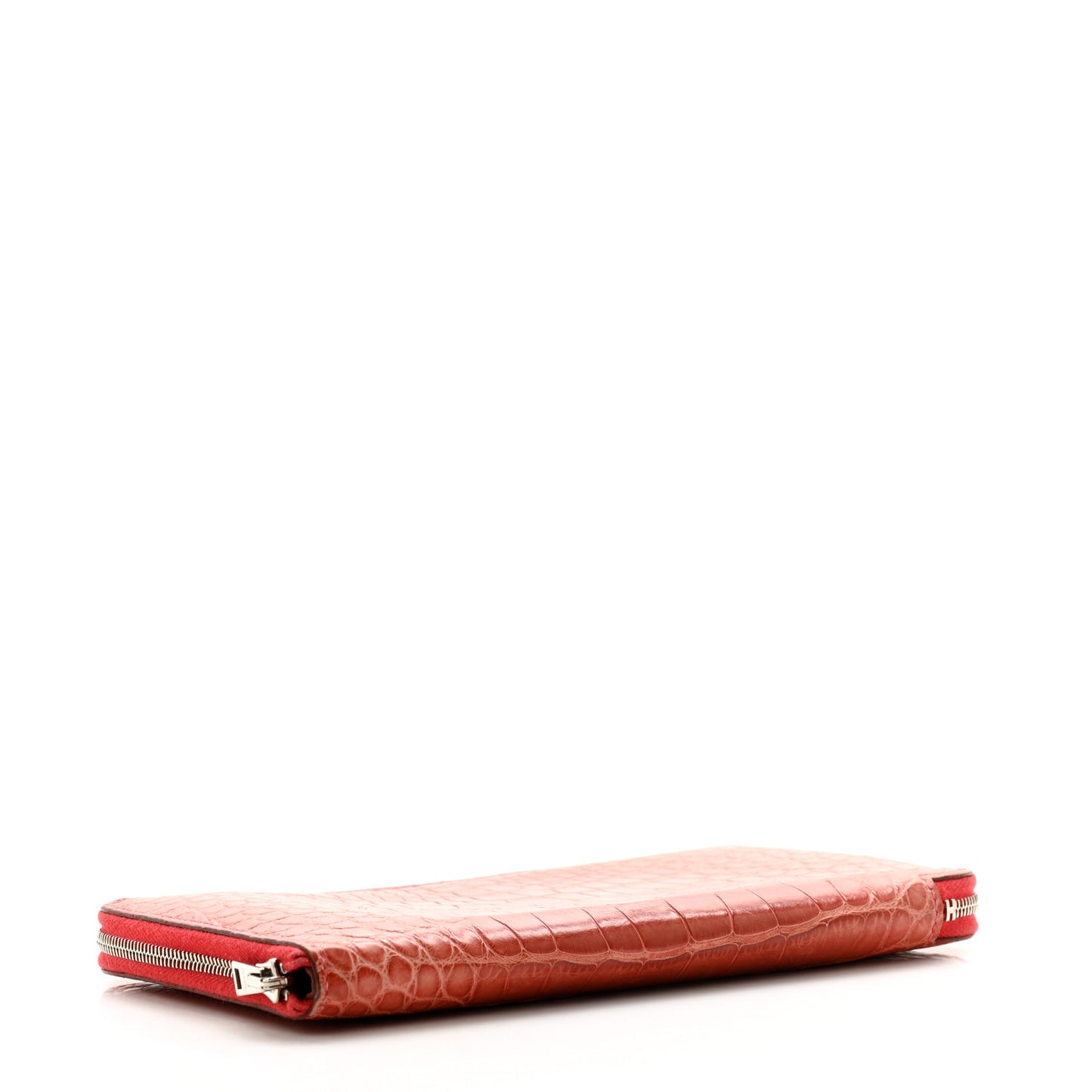 Matte Alligator Azap Wallet Bougainvillea
