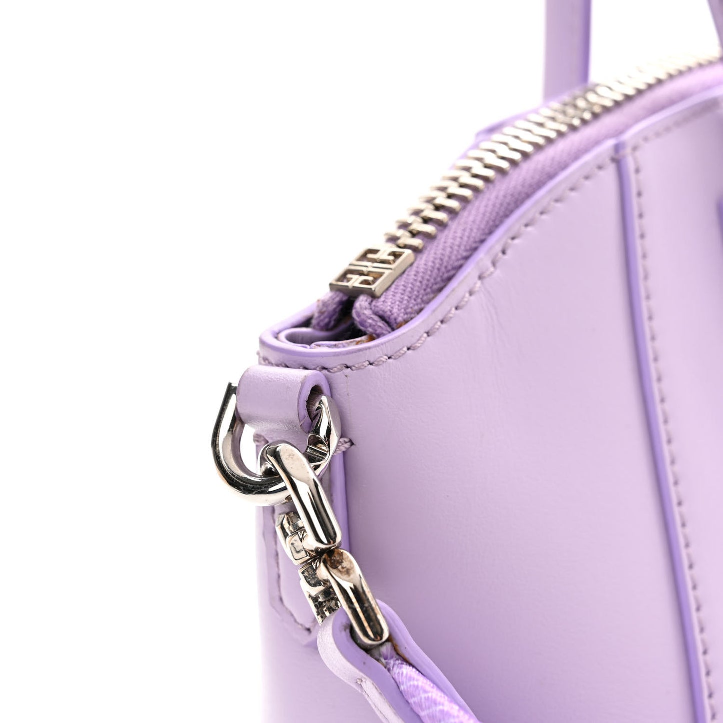 Box Calfskin Mini Sport Antigona Top Handle Bag Mauve