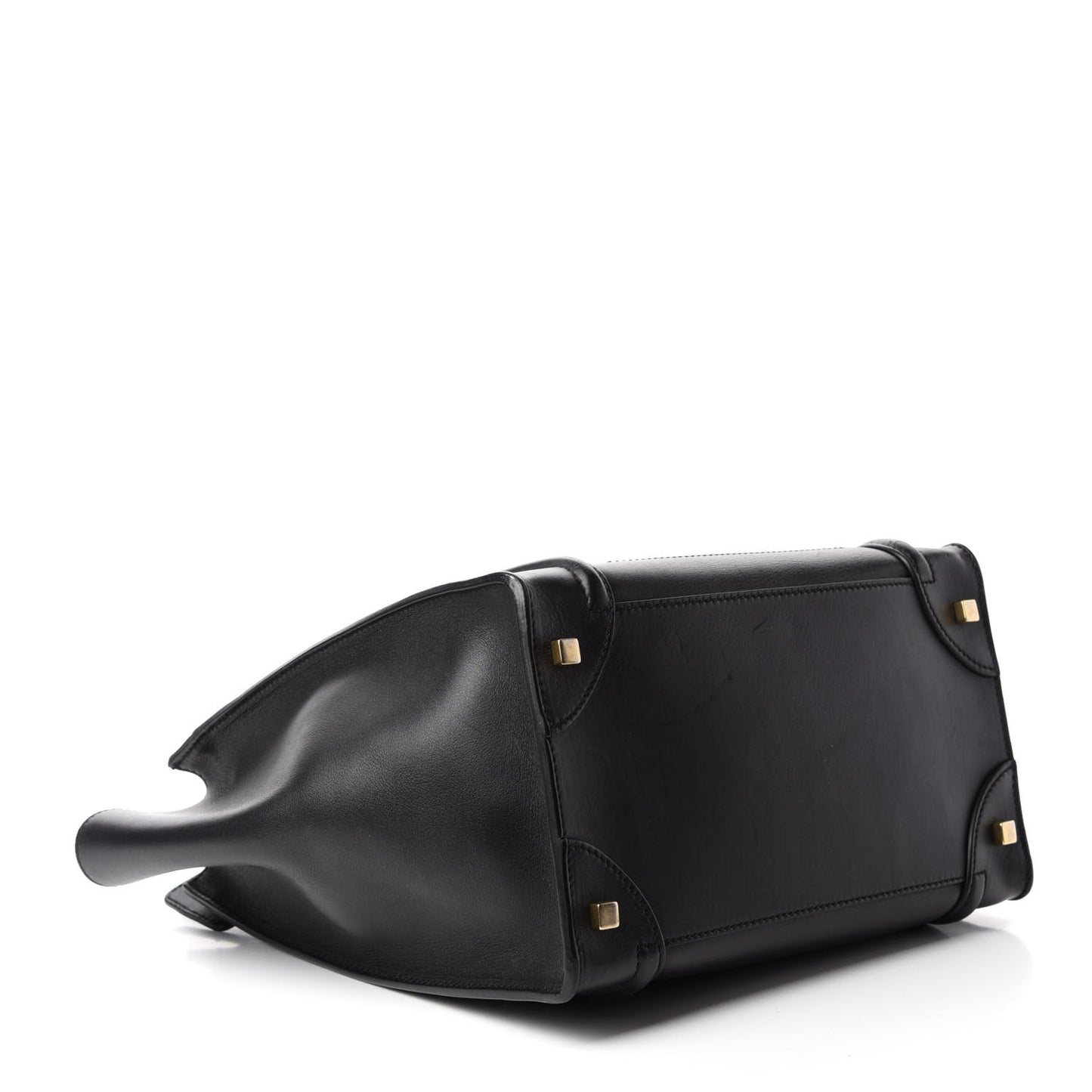 Smooth Calfskin Mini Luggage Black