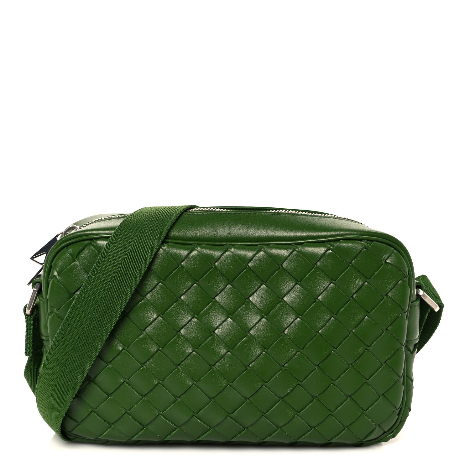 Bottega Veneta Calfskin Intrecciato Camera Bag Avocado 1788335