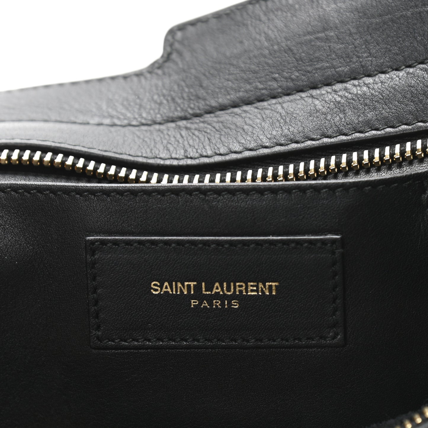 Calfskin Small Classic Y Cabas Black