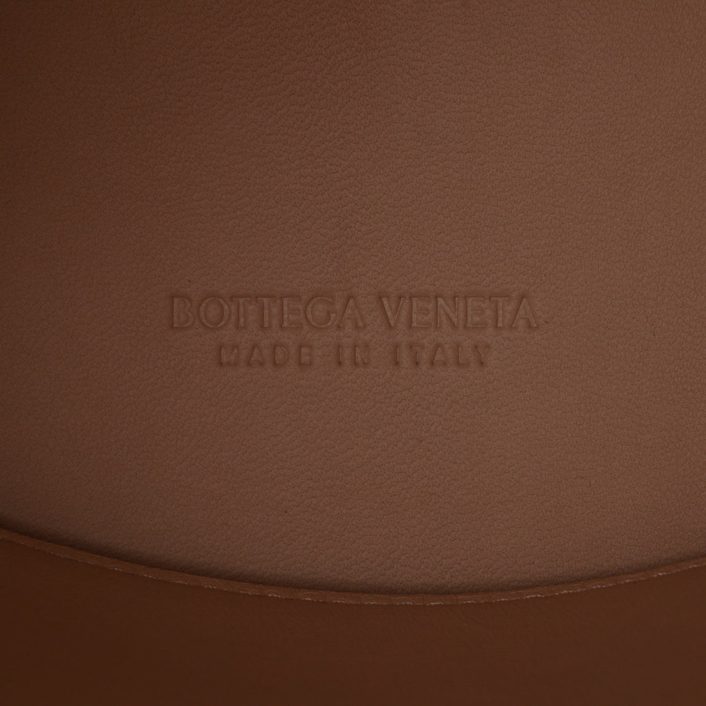 Nappa Intrecciato Small Andiamo Shoulder Bag Nude