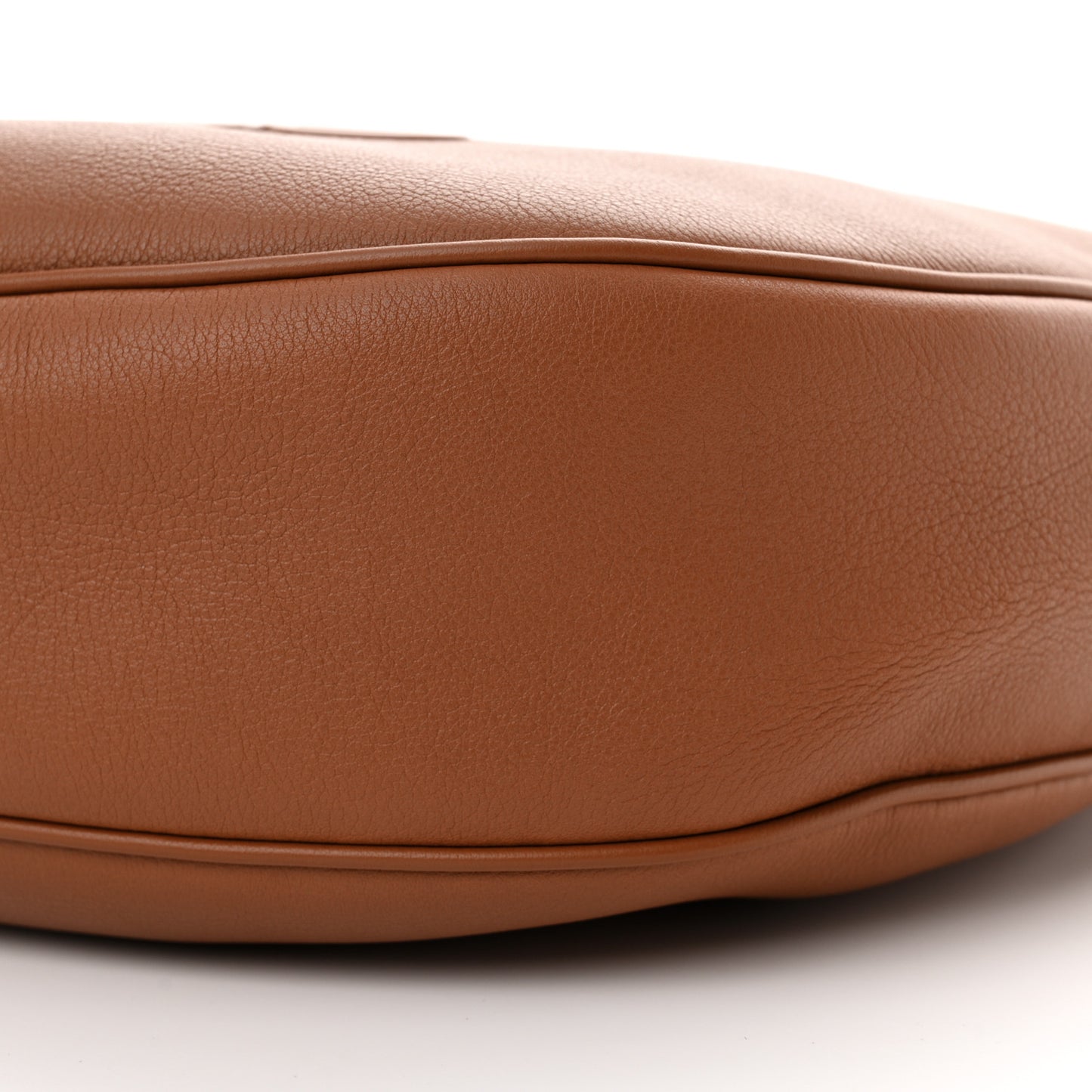 Supple Calfskin Medium Triomphe Heloise Shoulder Bag Tan