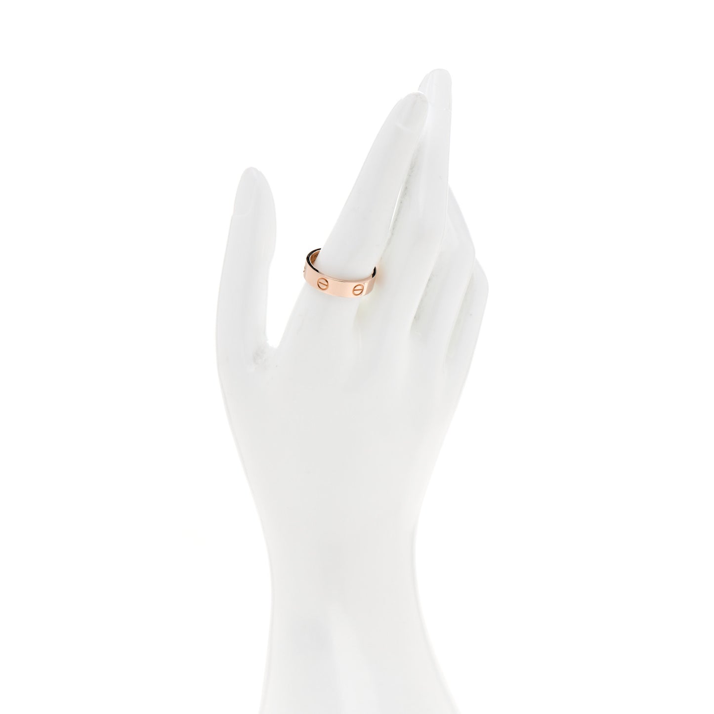 18K Pink Gold 5.5mm LOVE Ring 61 9.5