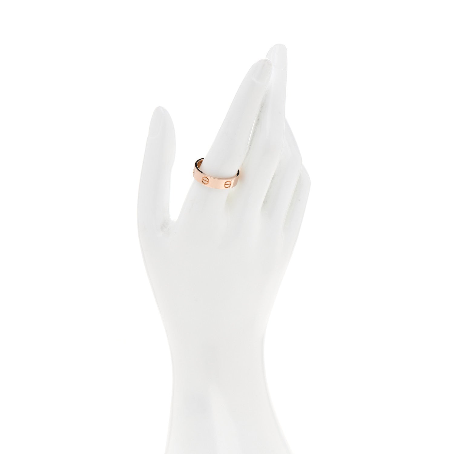 Cartier 18K Pink Gold 5.5mm LOVE Ring 61 9.5 2 of 4