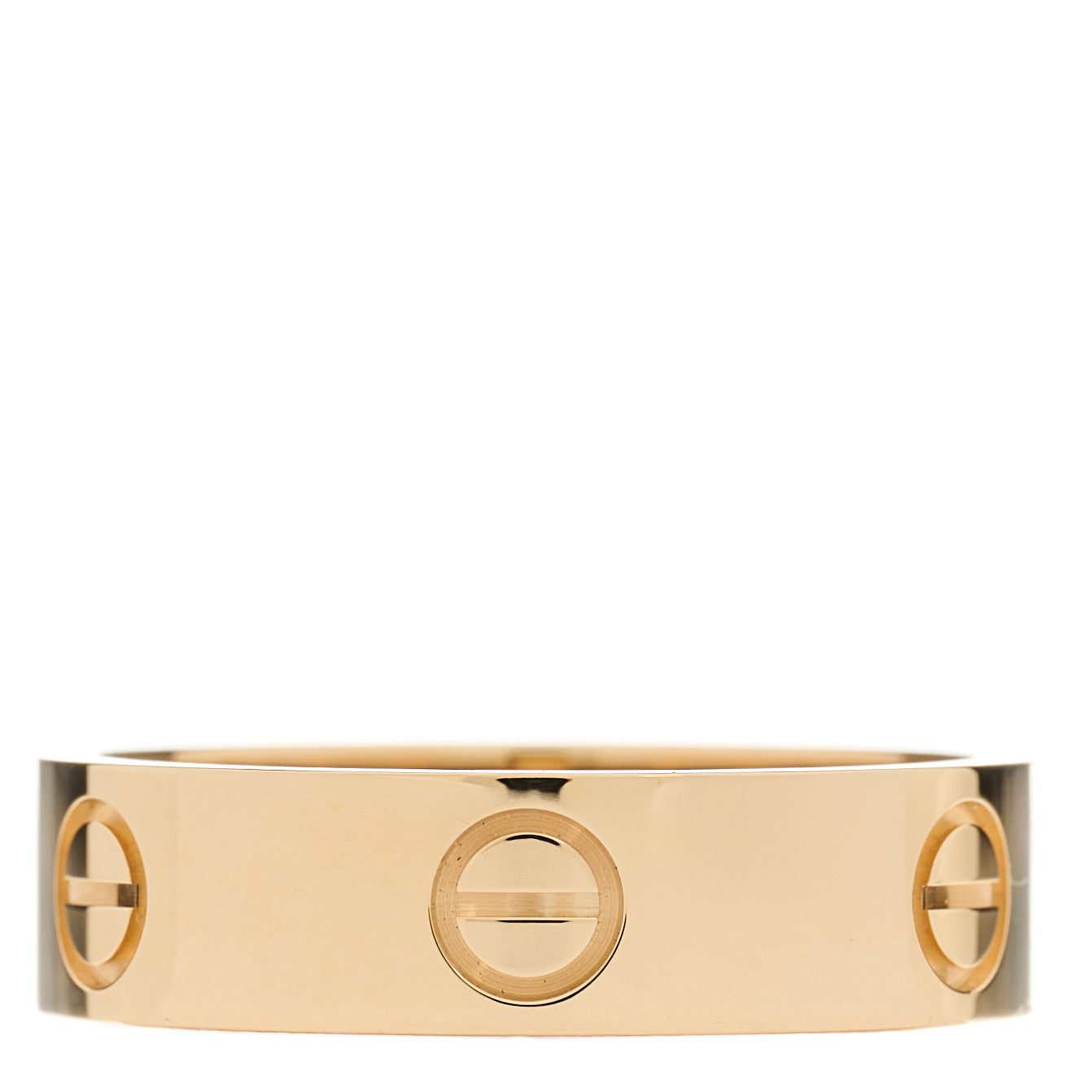 Cartier 18K Yellow Gold 5.5mm LOVE Ring 58 8.25 1 of 5